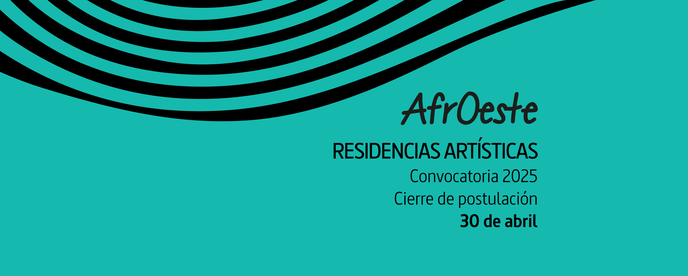 AfrOeste Convocatoria a residencias artsticas 2025