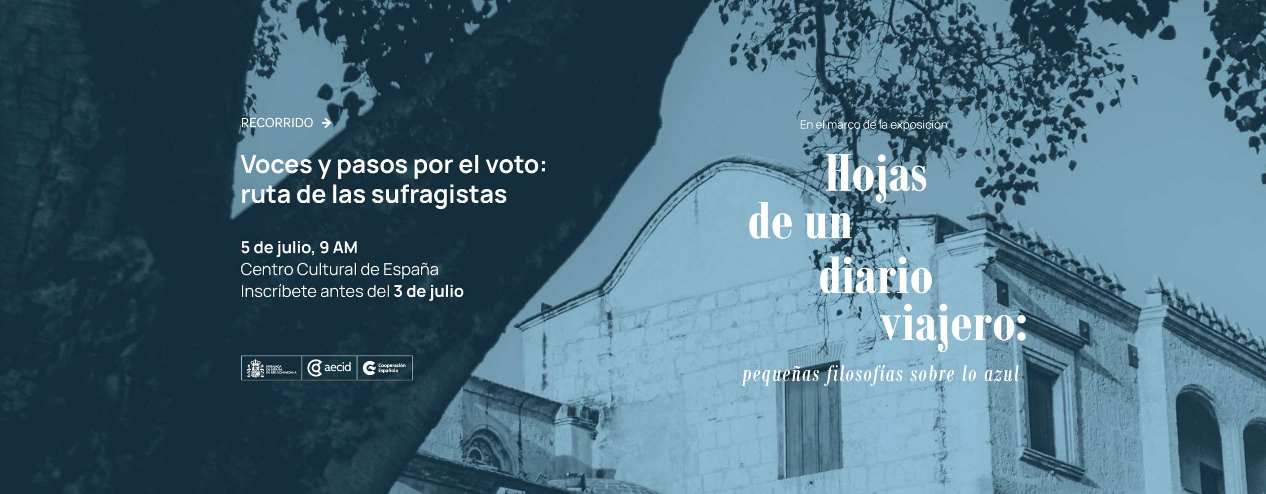 Voces y pasos por el voto Ruta de las sufragistas