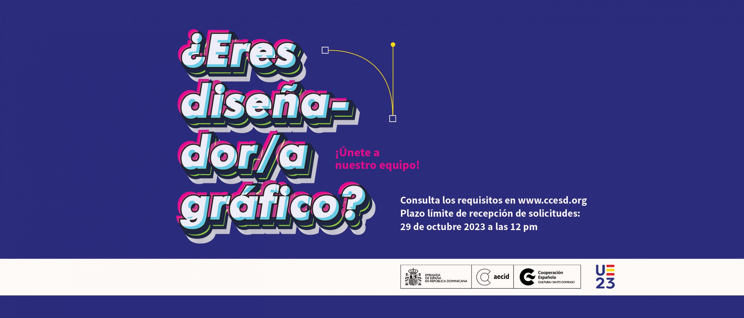 Eres diseadora grfico nete a nuestro equipo