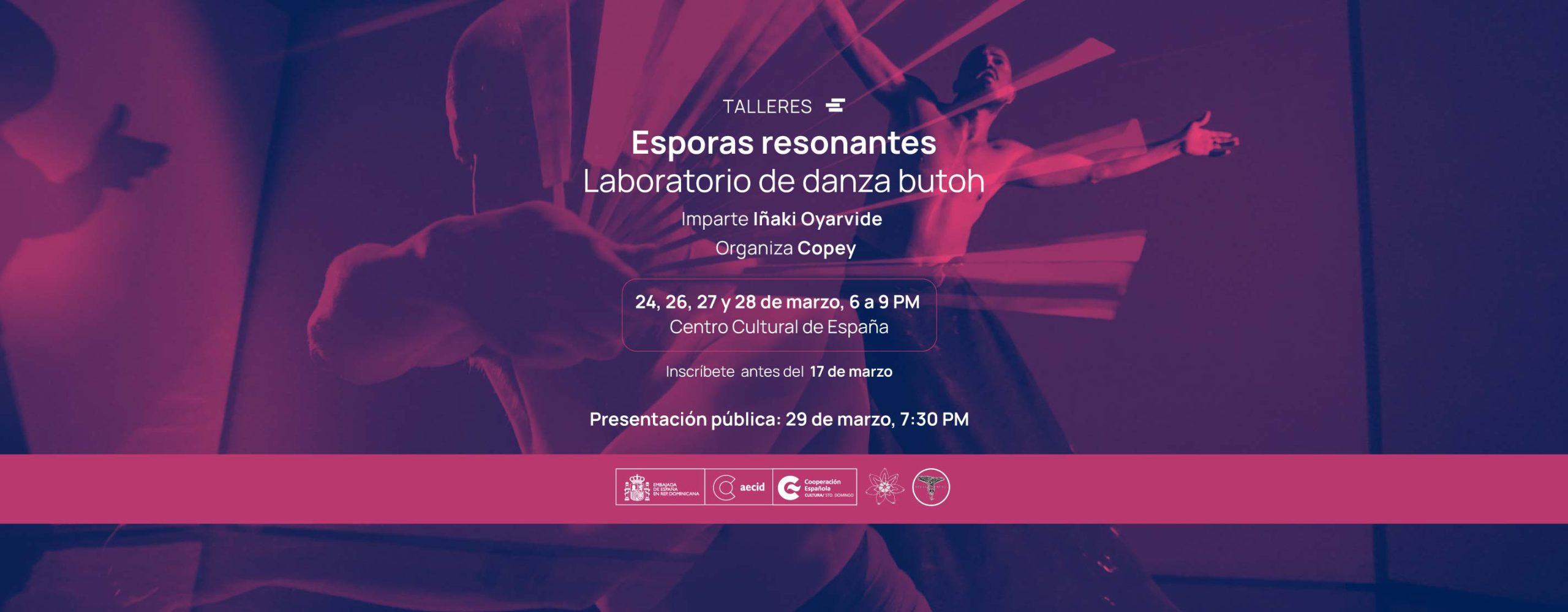 Esporas resonantes Laboratorio de danza butoh