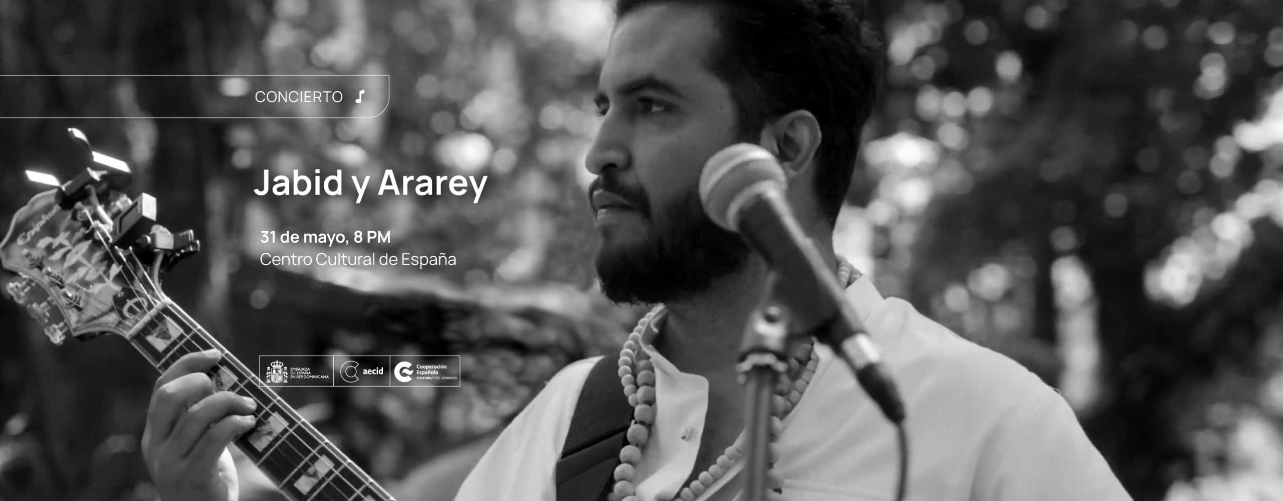 Jabid y Ararey en concierto