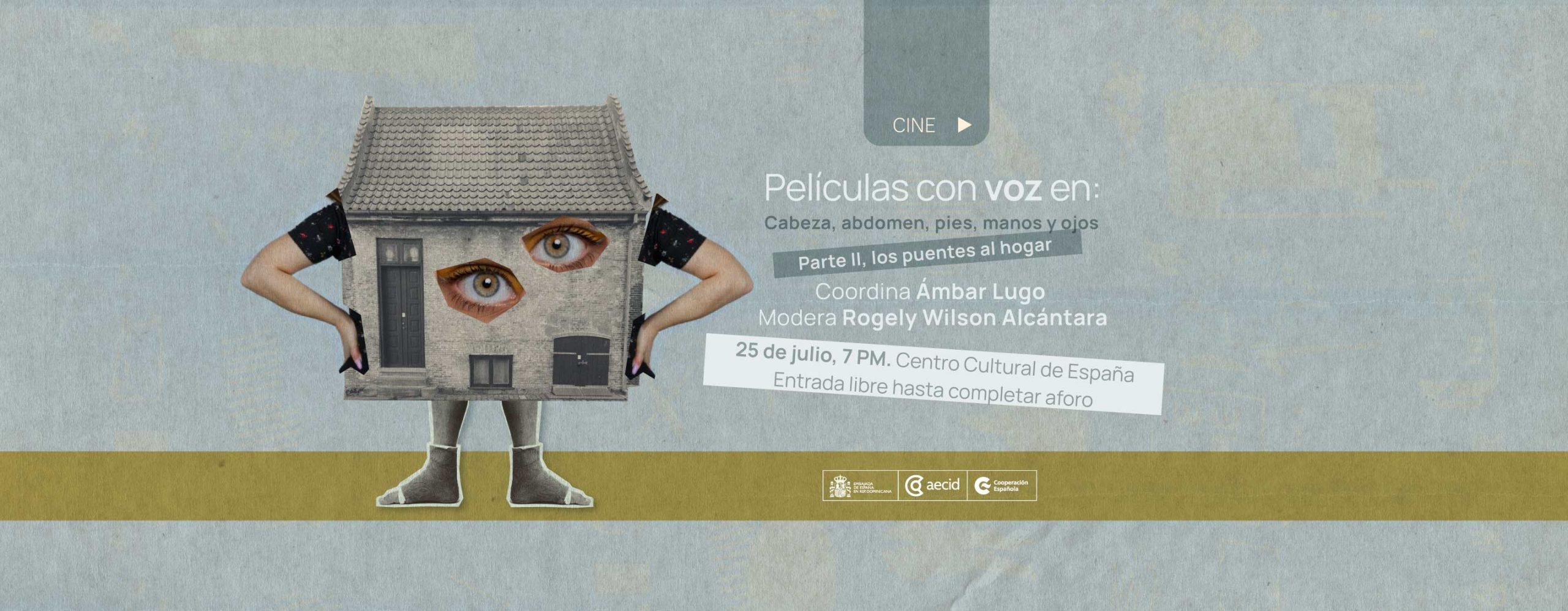 Pelculas con voz en cabeza abdomen pies manos y ojos Parte II