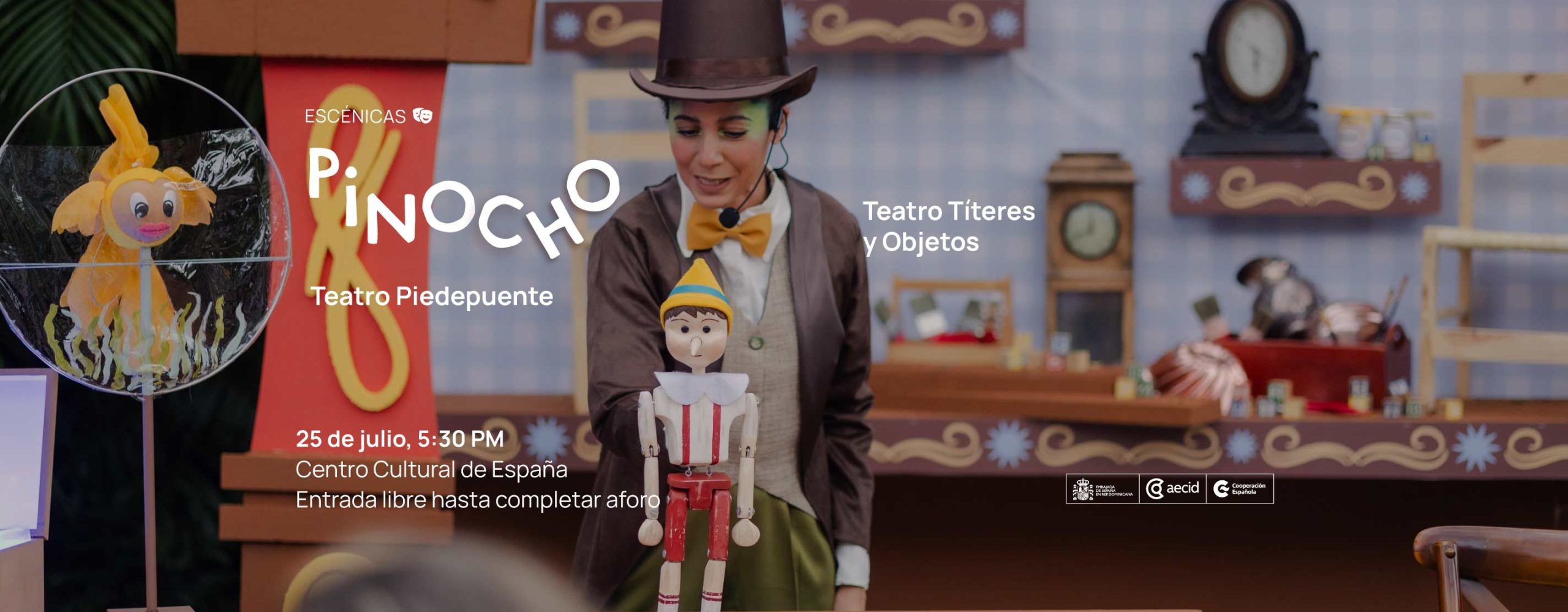 Pinocho Teatro de Tteres y Objetos