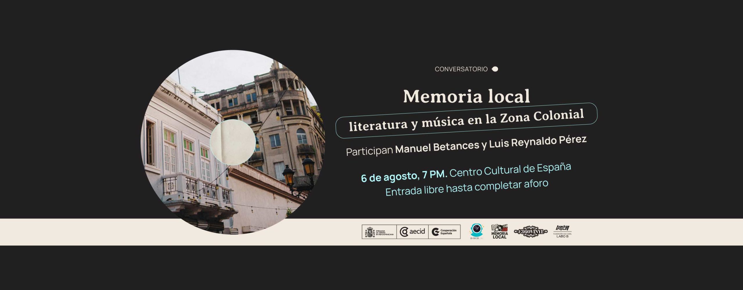 Memoria Local literatura y msica en la Zona Colonial