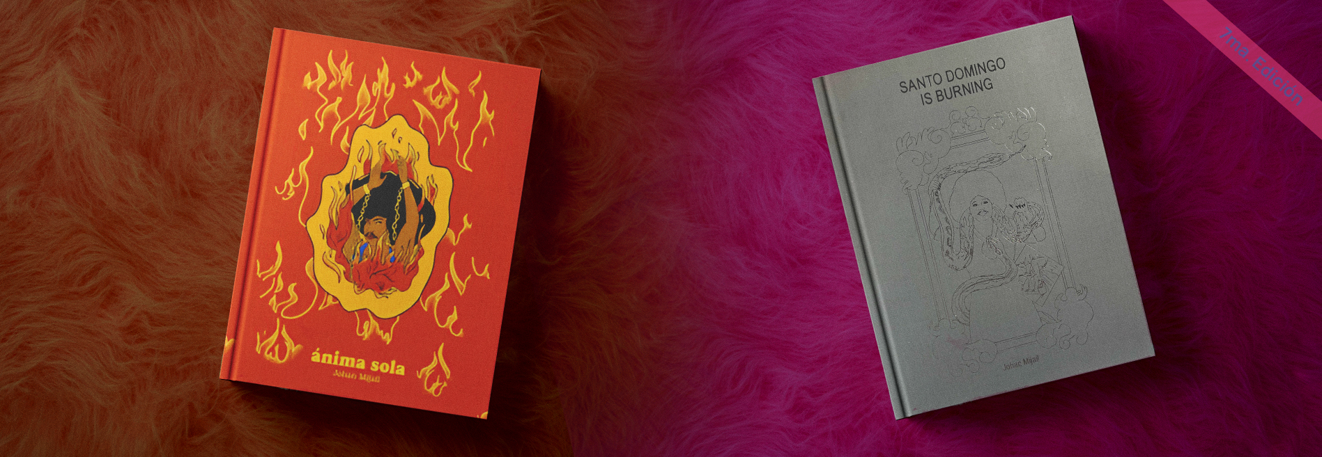 Presentación y conversatorio en torno a los libros Ánima Sola y Santo Domingo is Burning (7ma. edición)