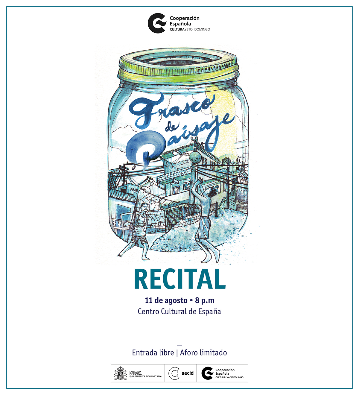 Recital Frasco de Paisaje