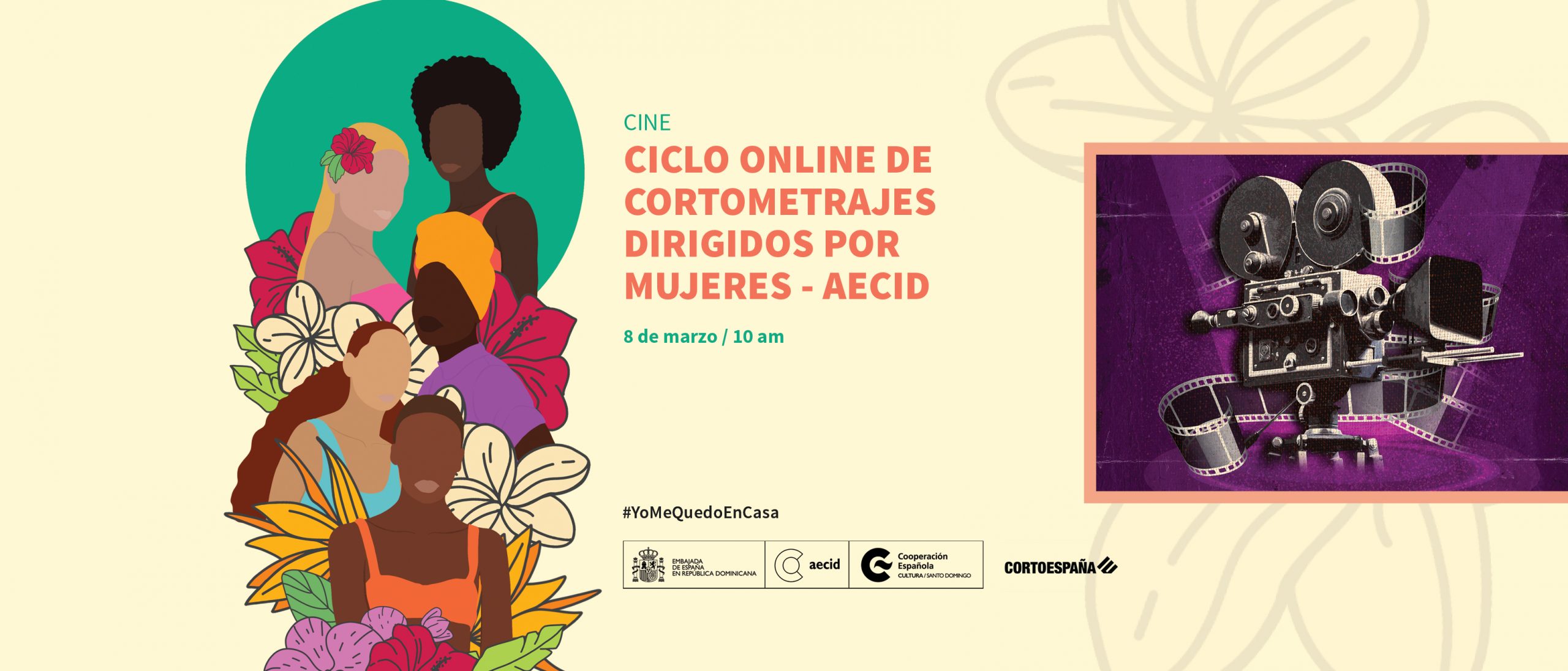 Ciclo online de cortometrajes dirigidos por mujeres