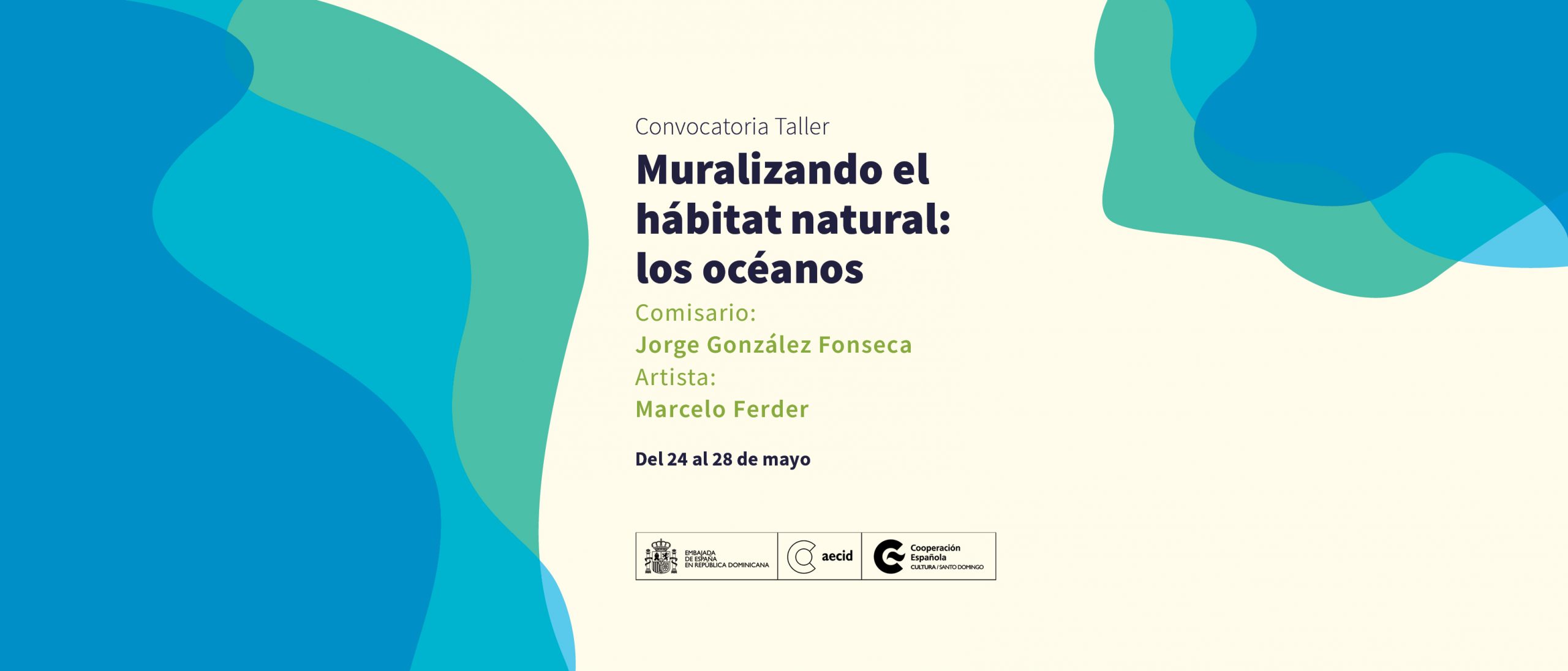 Muralizando el habitat natural los ocanos