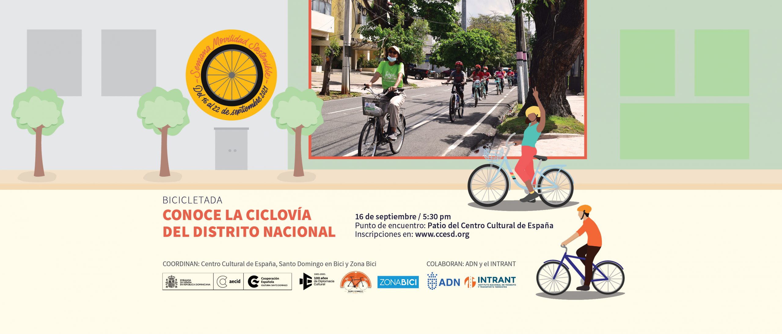 Bicicletada Conoce la Ciclova del DN