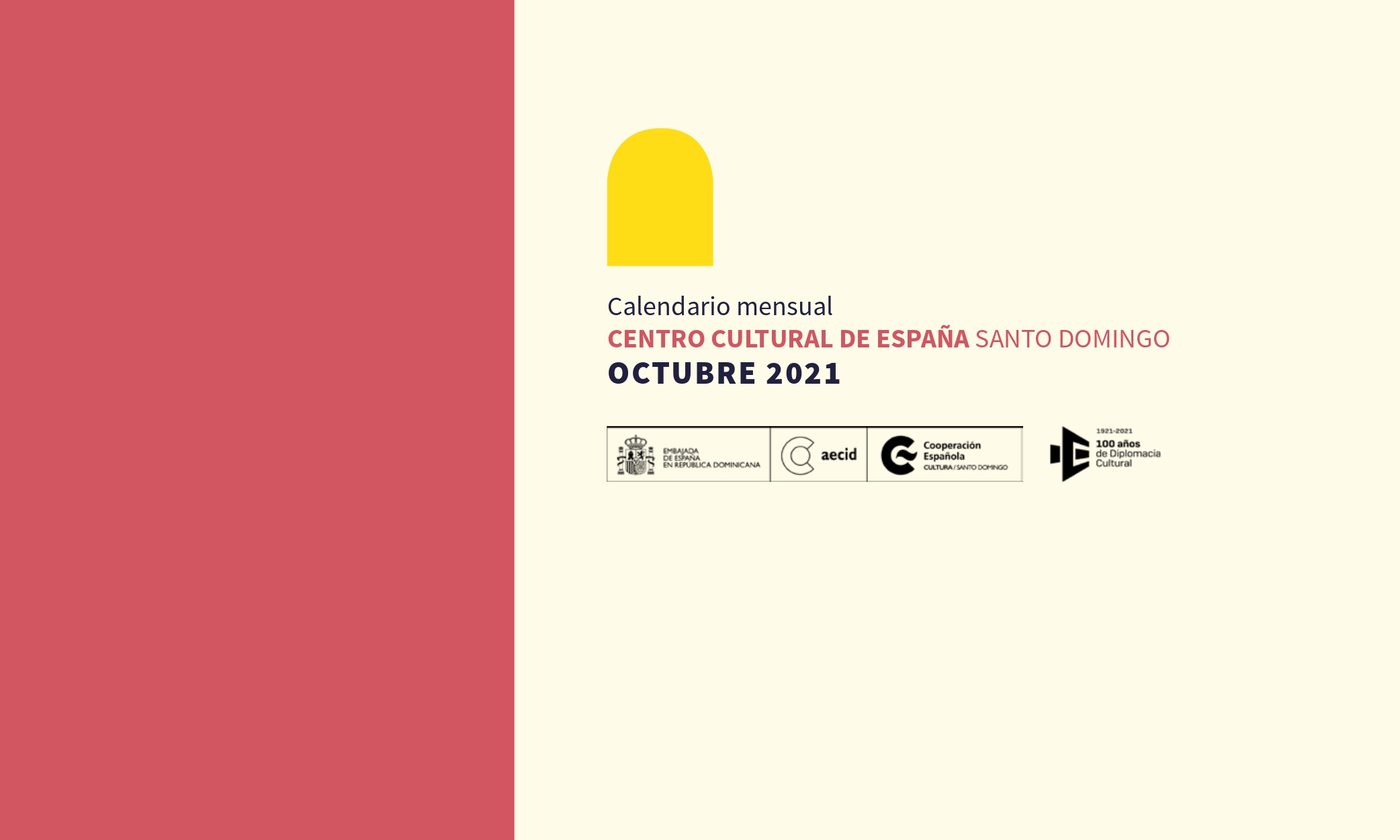 Programa de actividades de octubre