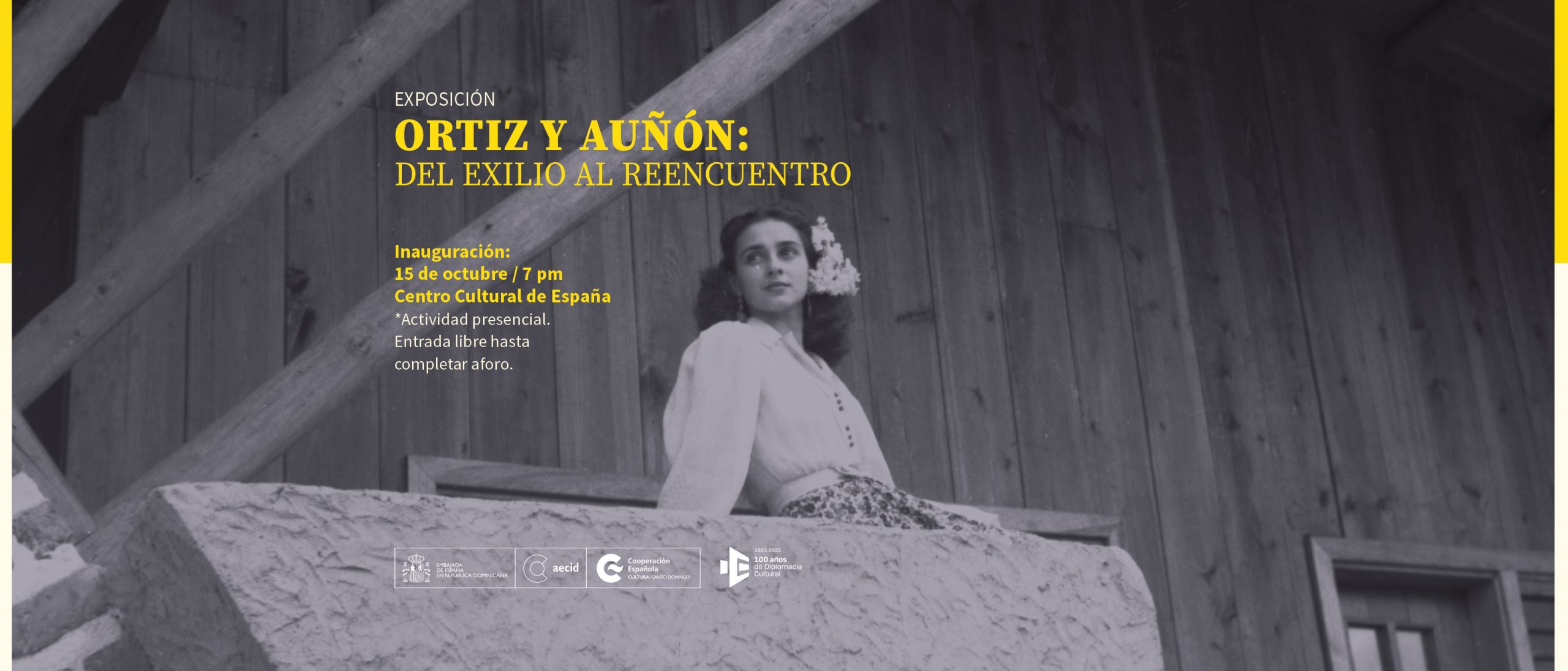 Exposicin Ortiz y Aun Del exilio al reencuentro