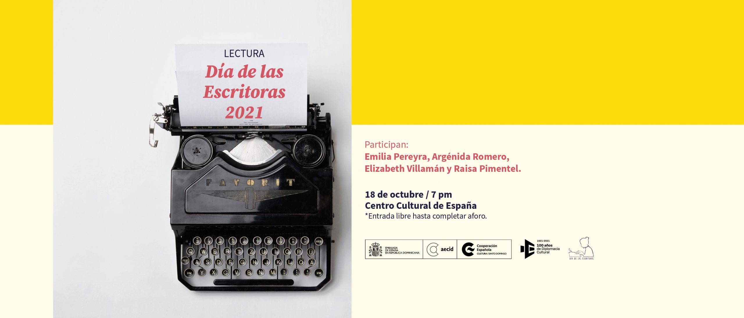 Da de las escritoras 2021