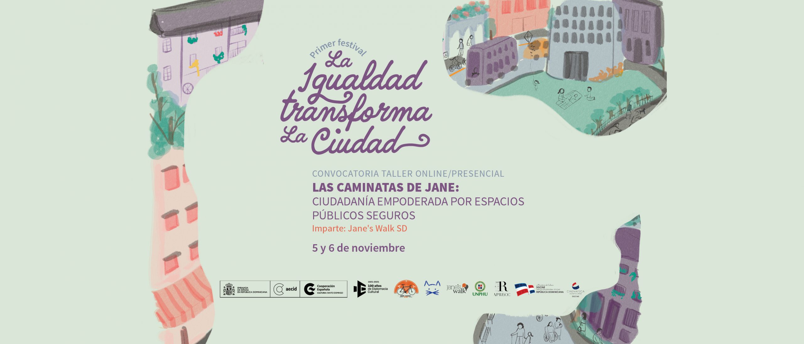 Las caminatas de Jane Ciudadana empoderada por espacios pblicos seguros