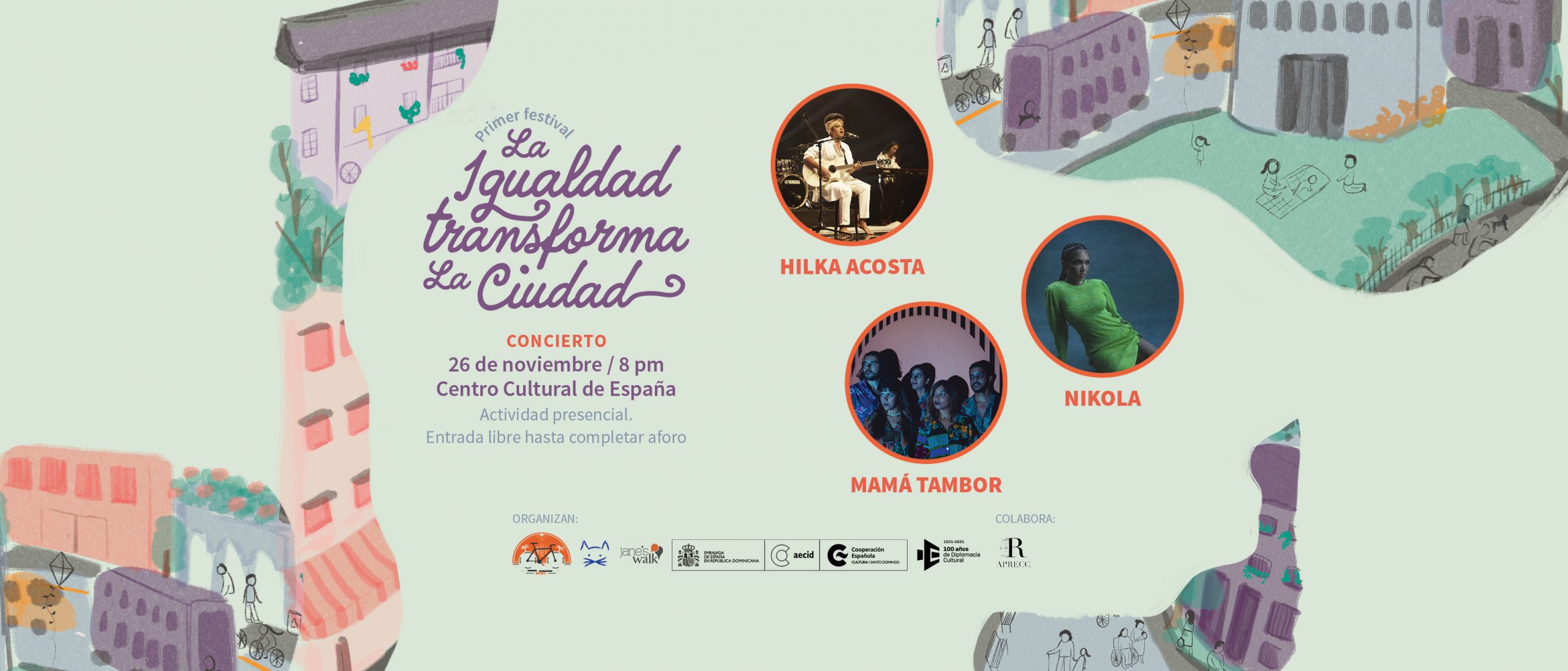 Concierto La Igualdad Transforma la Ciudad