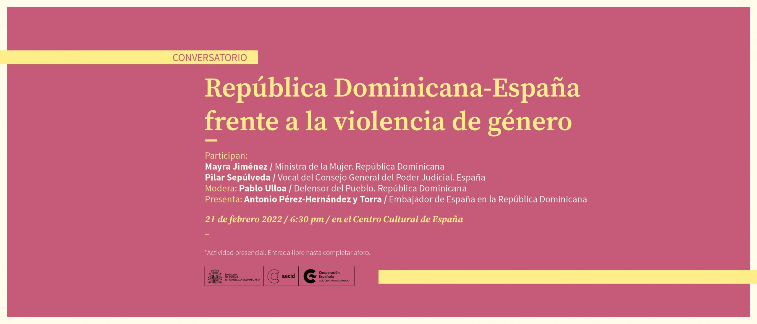 Repblica DominicanaEspaa frente a la violencia de gnero