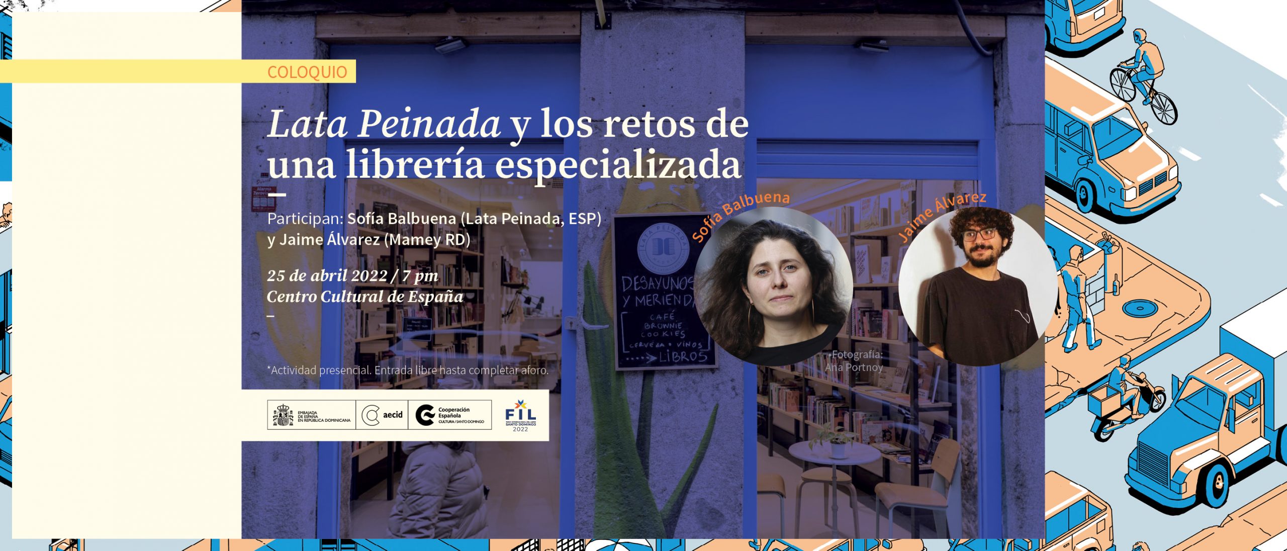 Lata Peinada y los retos de una librera especializada