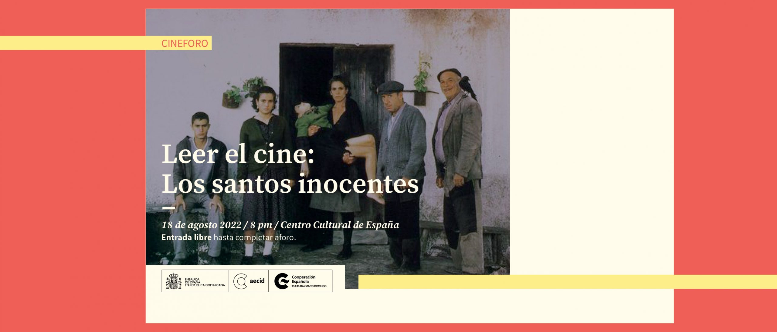 Leer el cine Los Santos Inocentes