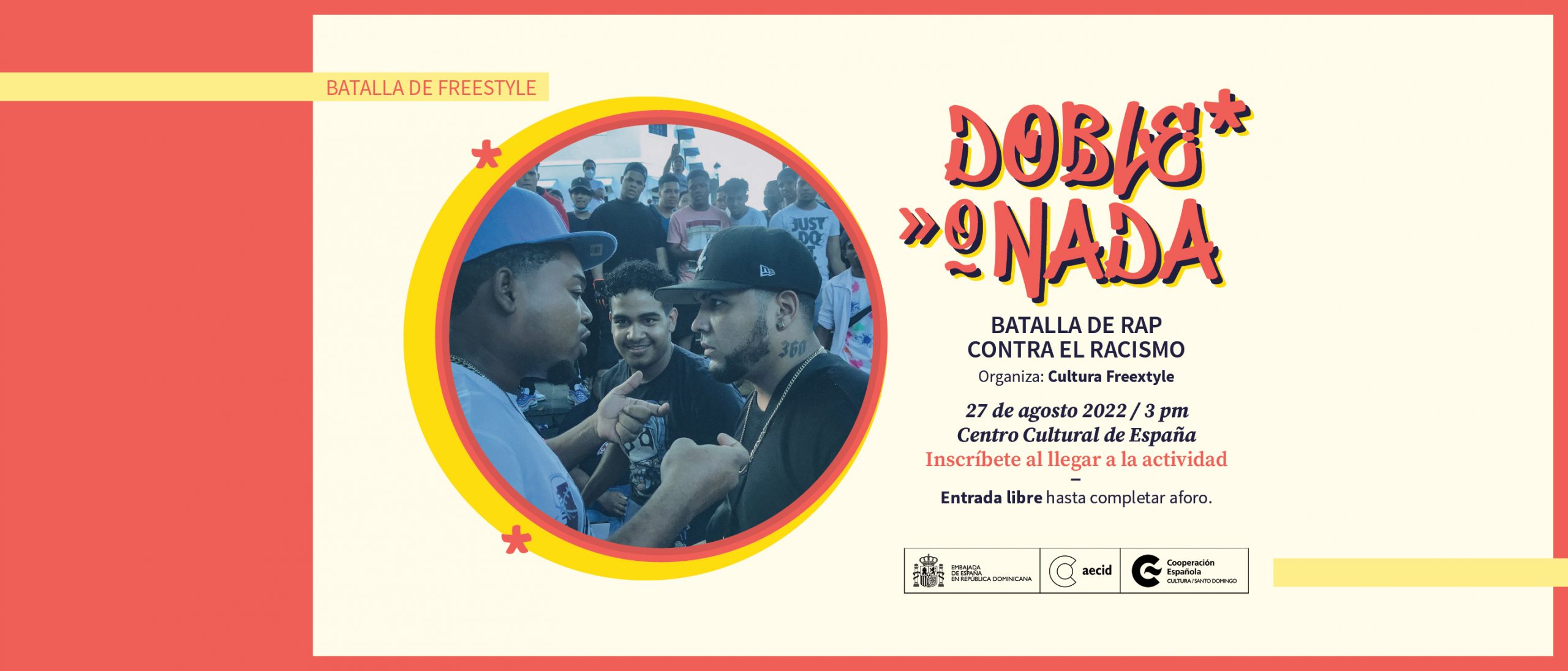 Doble o nada Batalla de Rap Contra el Racismo