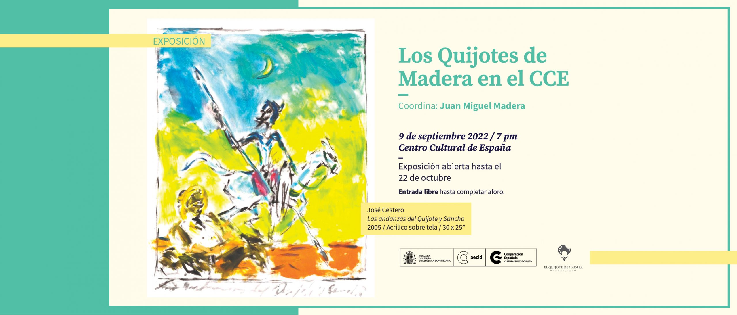 Los Quijotes de Madera en el CCE