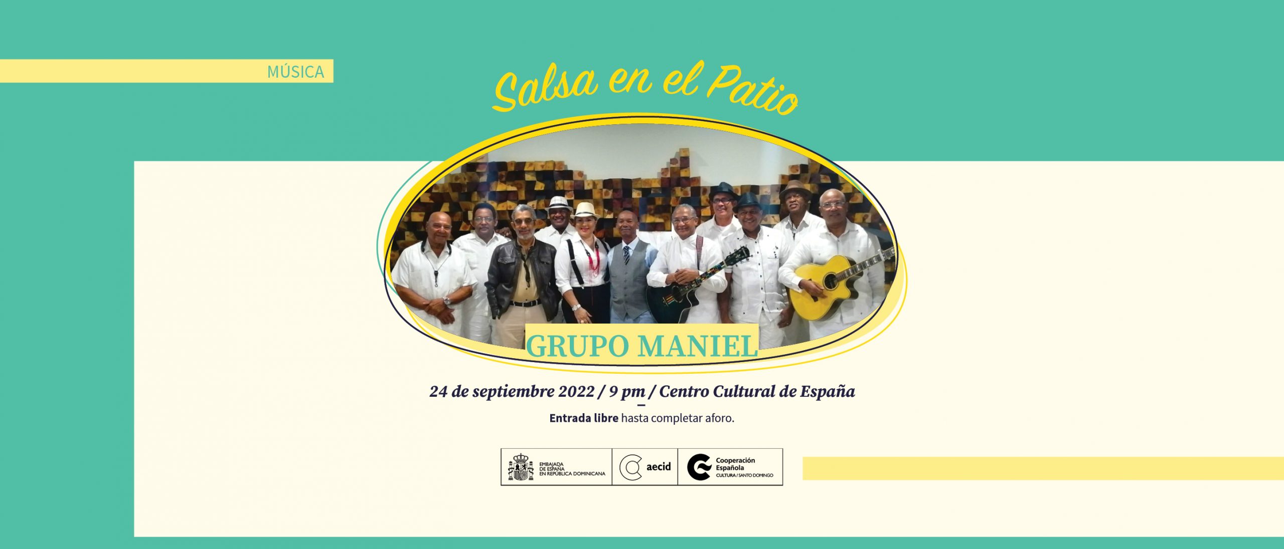 Salsa en el patio con el Grupo Maniel 