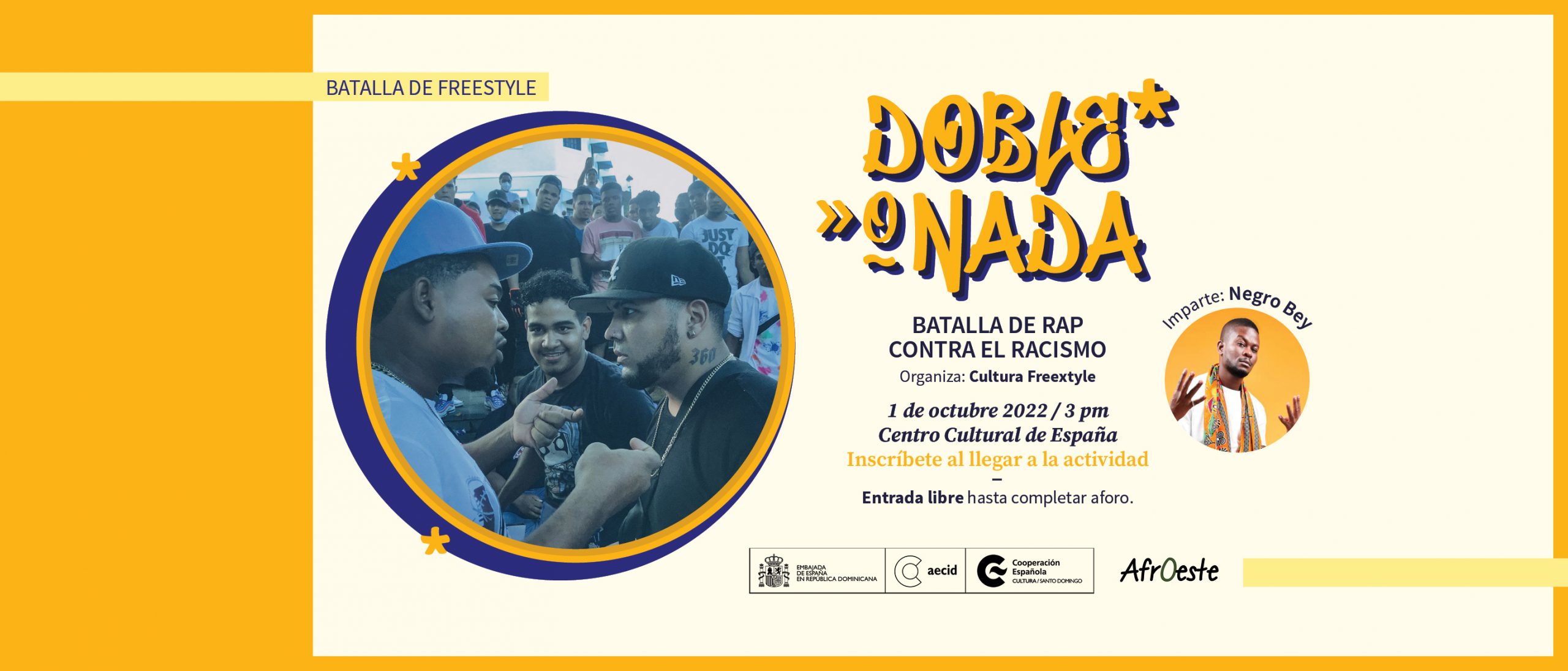 Doble o nada Batalla de Rap contra el racismo
