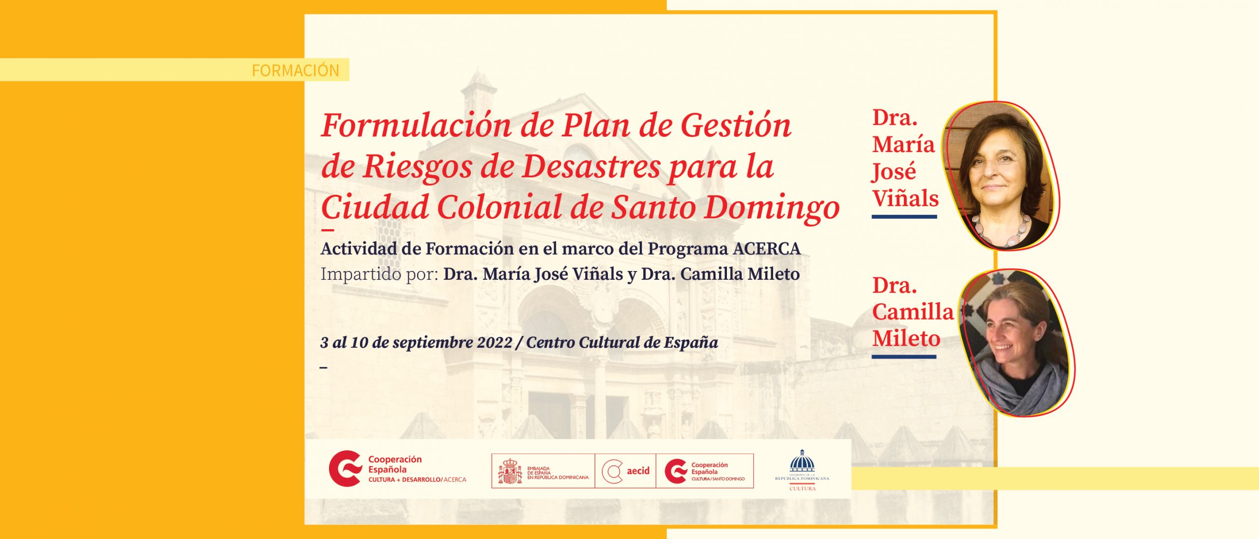 Formulacin de plan de gestin de riesgo de desastres para la Ciudad Colonial de Santo Domingo