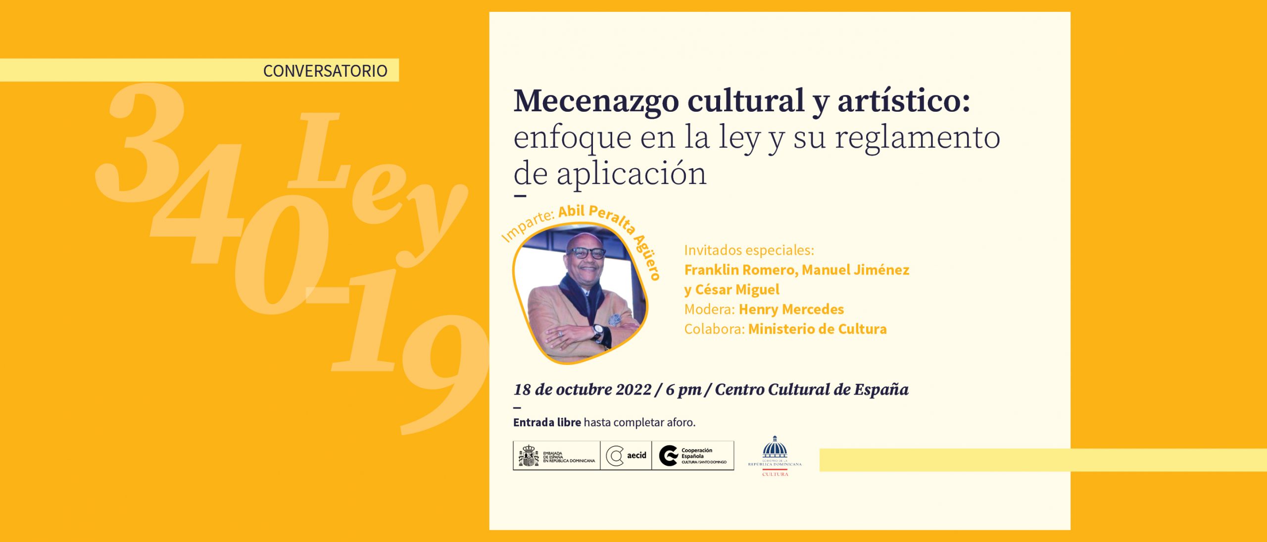 Mecenazgo cultural y artstico enfoque en la ley y su reglamento de aplicacin