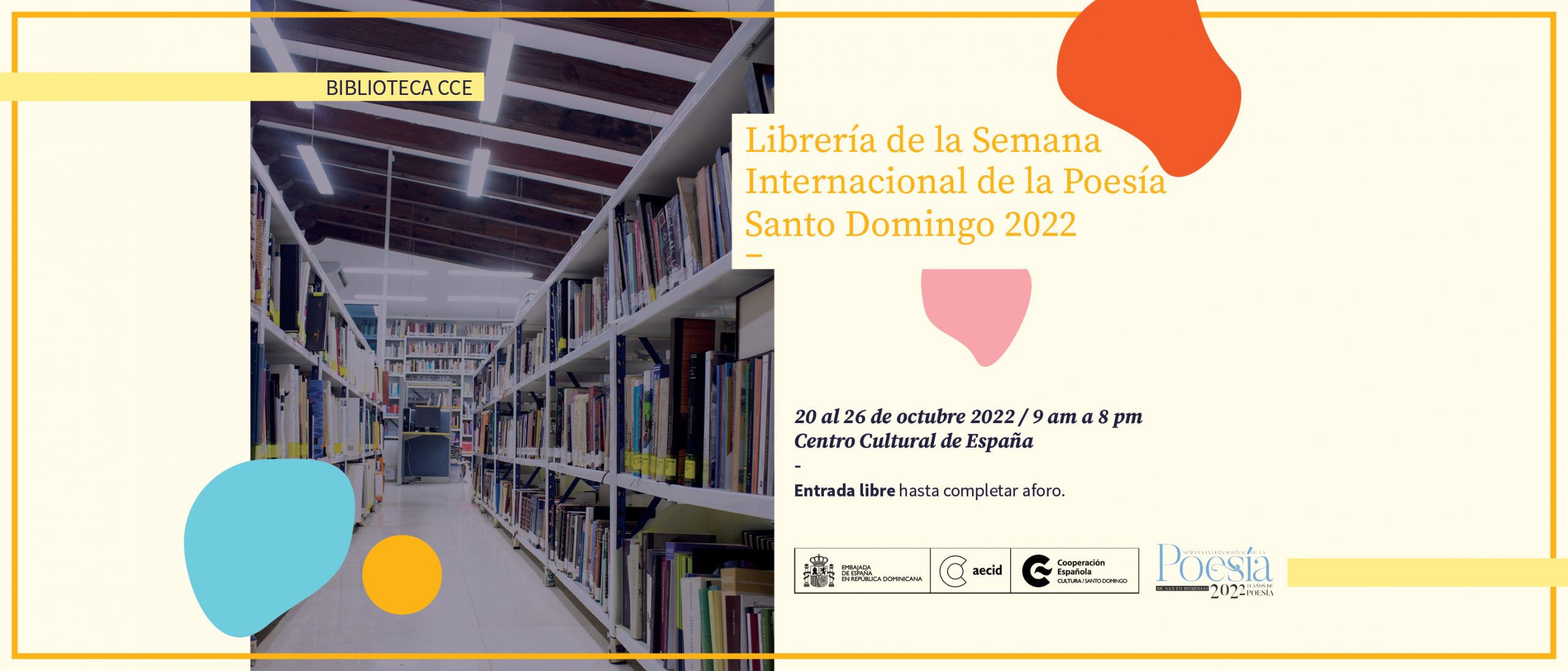 Librera de la Semana Internacional de la Poesa Santo Domingo 2022