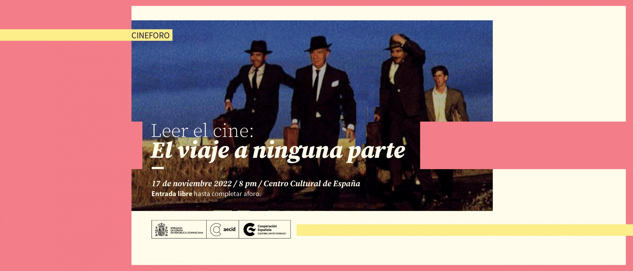 Leer el cine El Viaje a ninguna parte