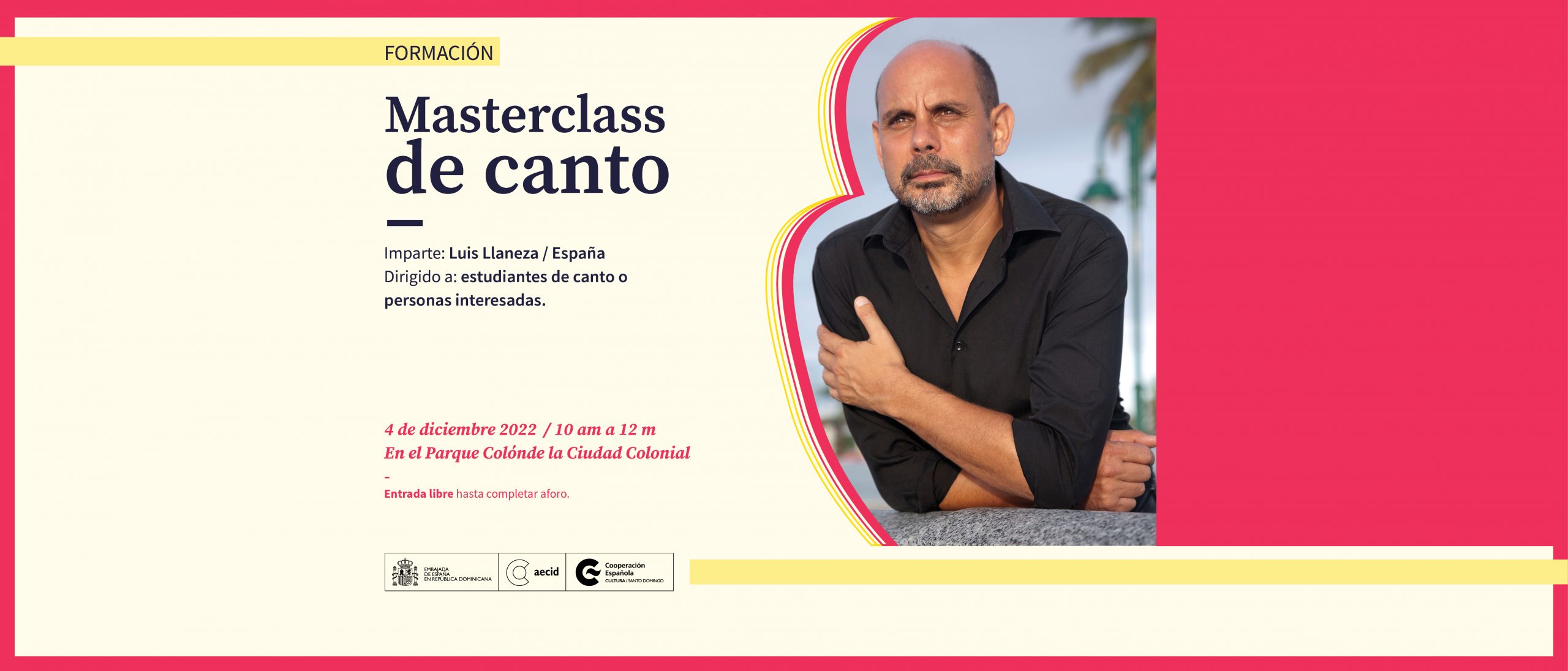 Materclass de canto con Lus Llaneza