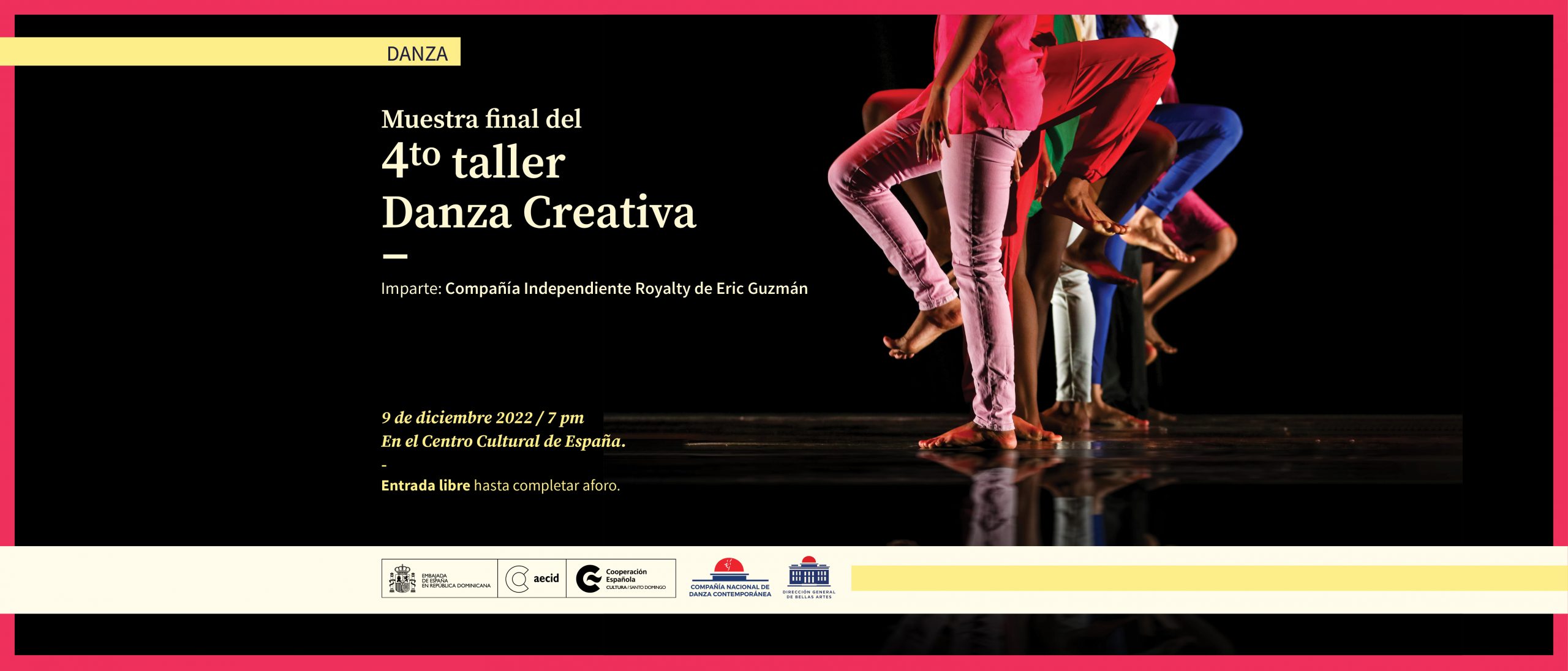 Muestra final del 4to taller de danza creativa