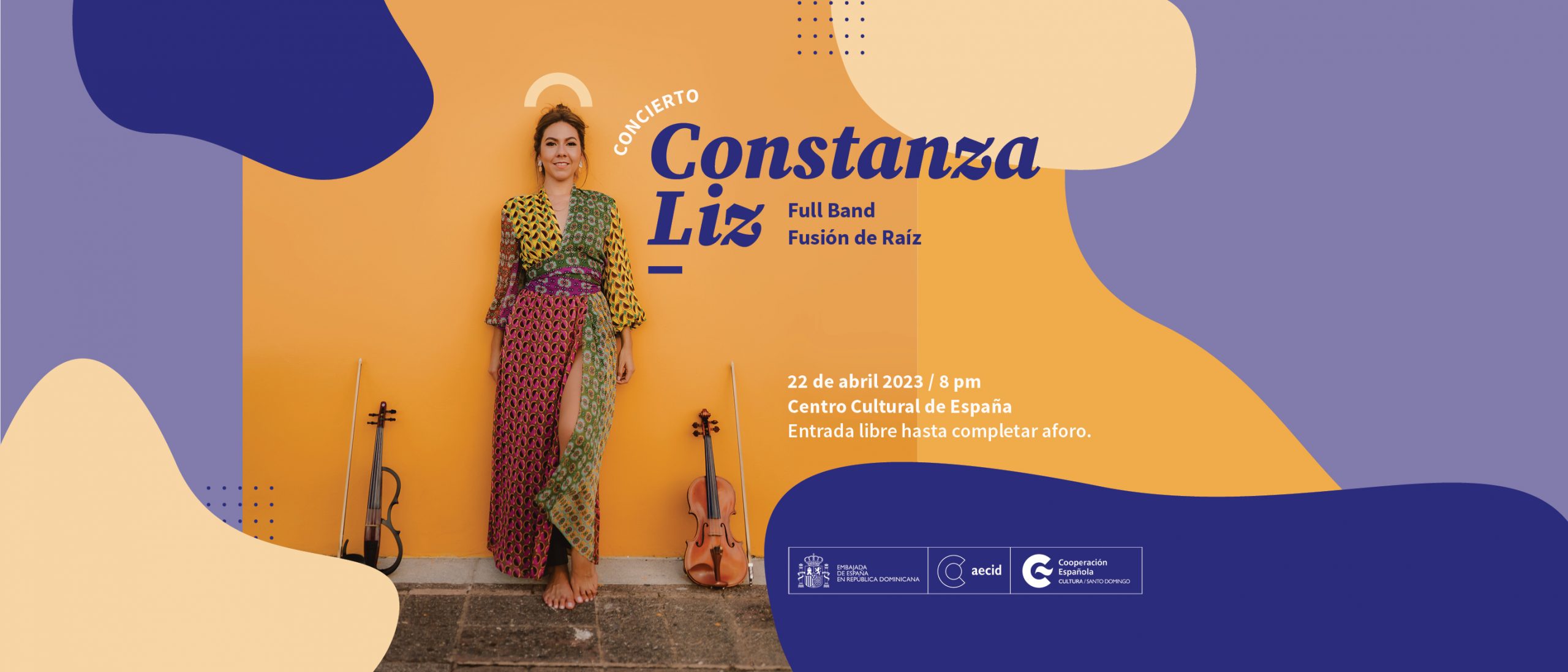 Constanza Liz en concierto