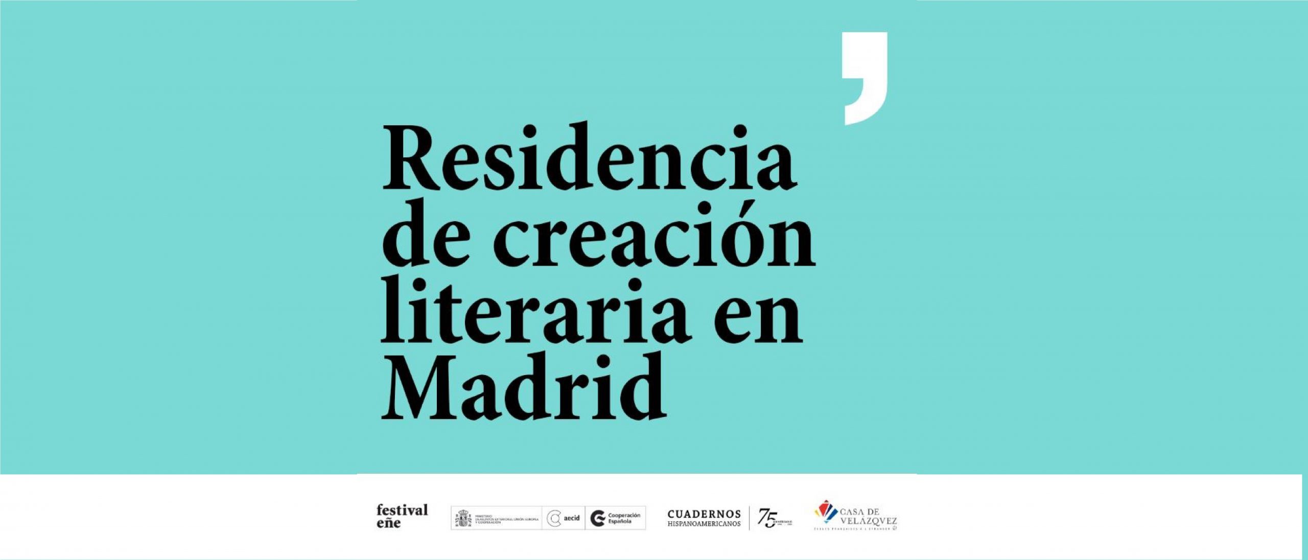 Convocatoria de Residencia literaria en la Casa de Velzquez