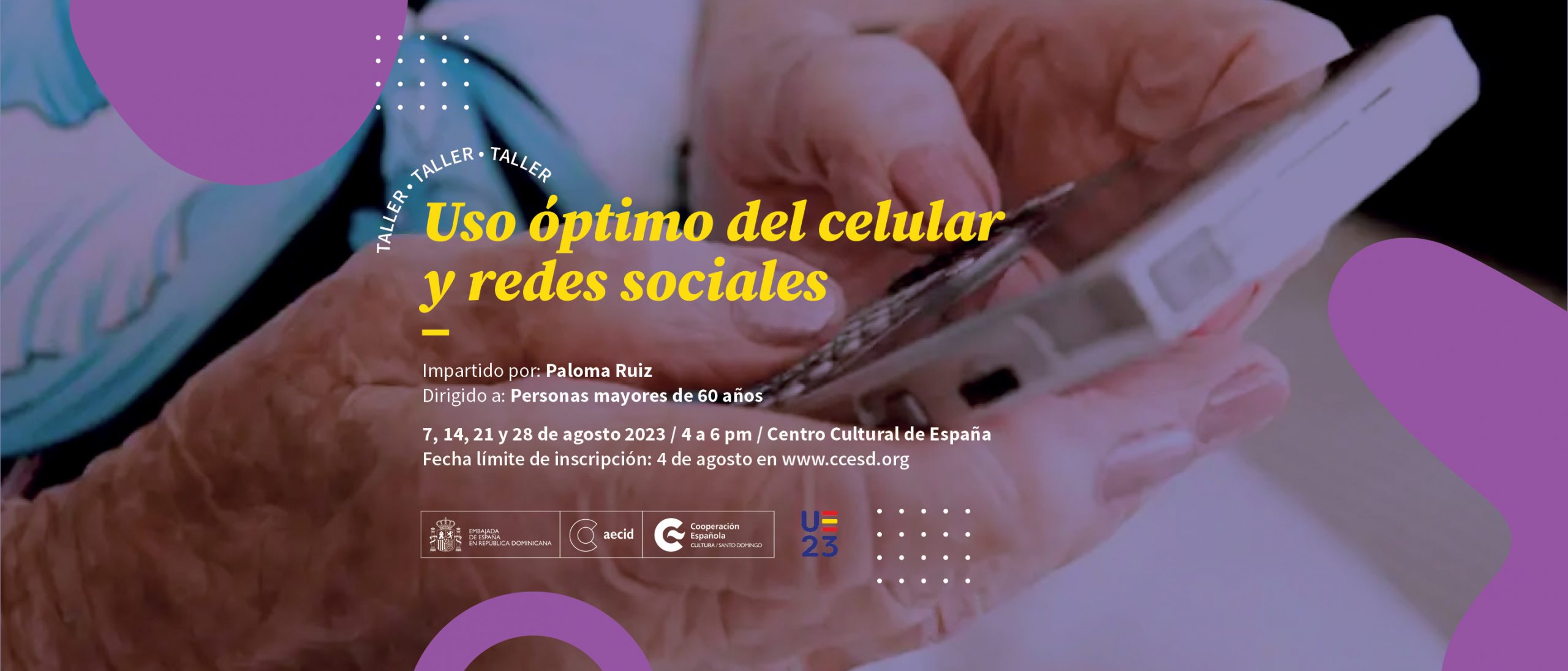 Uso ptimo del celular y redes sociales