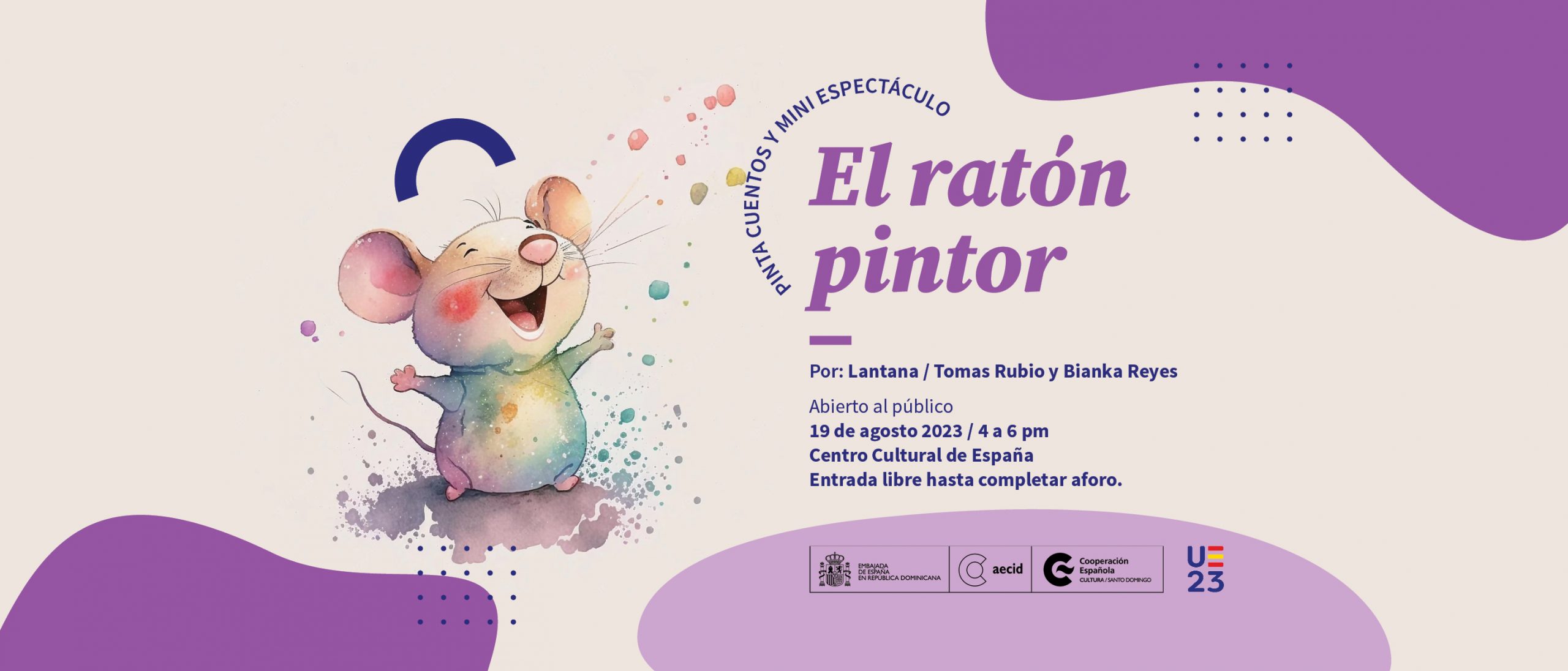 El ratn pintor Pinta cuentos y mini espectculo