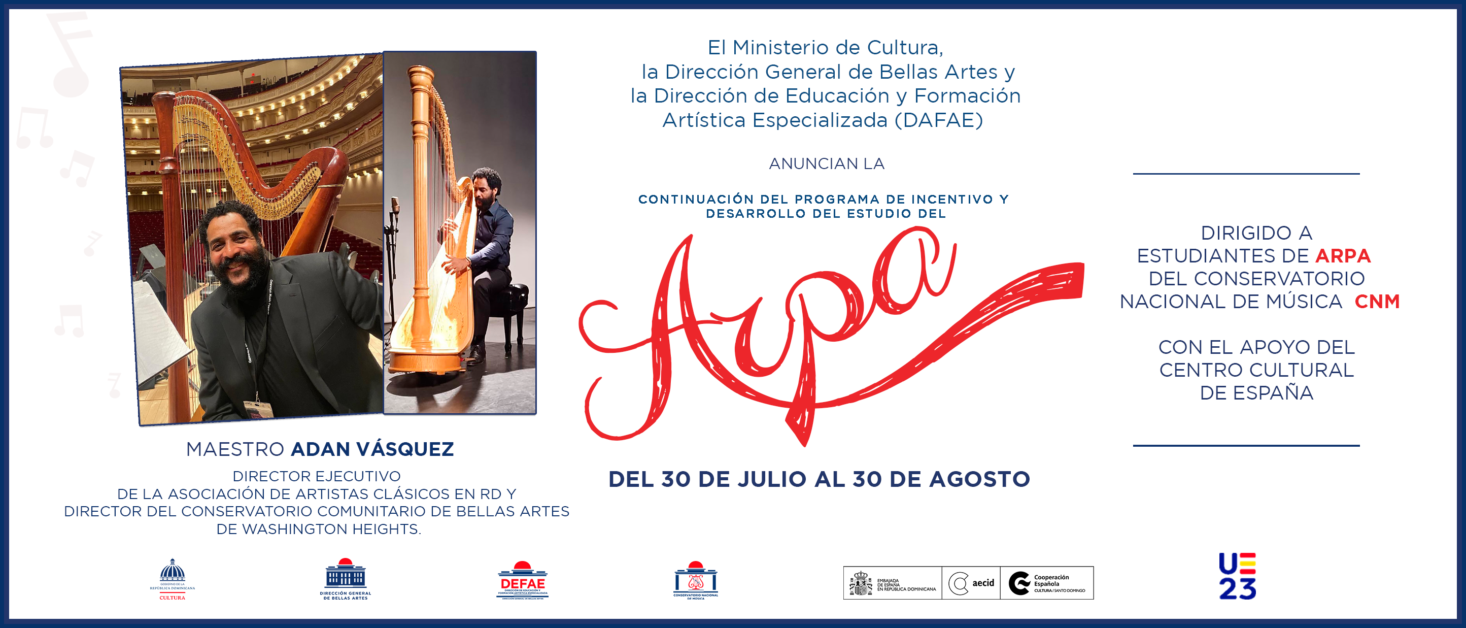 Programa de incentivo y desarrollo del estudio del Arpa