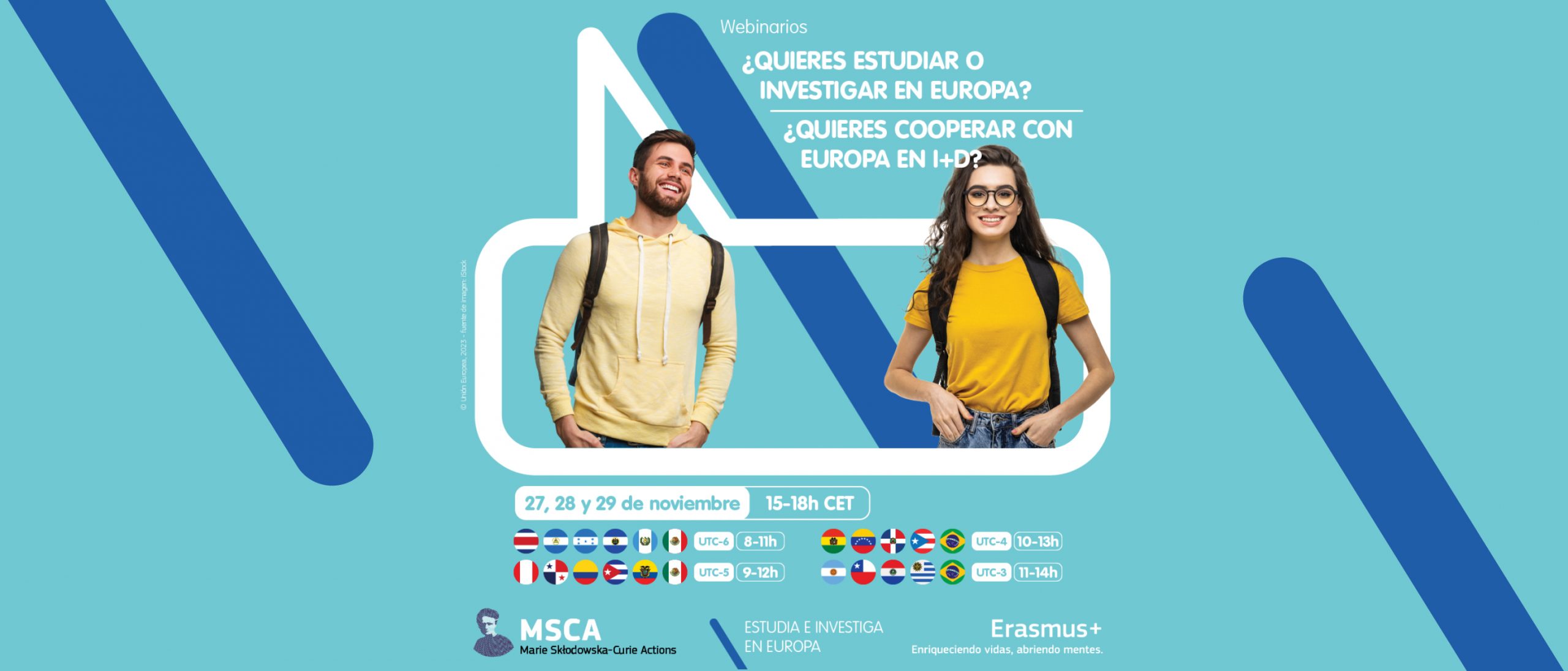 Webinarios de Erasmus y MSCA para Amrica Latina y el Caribe