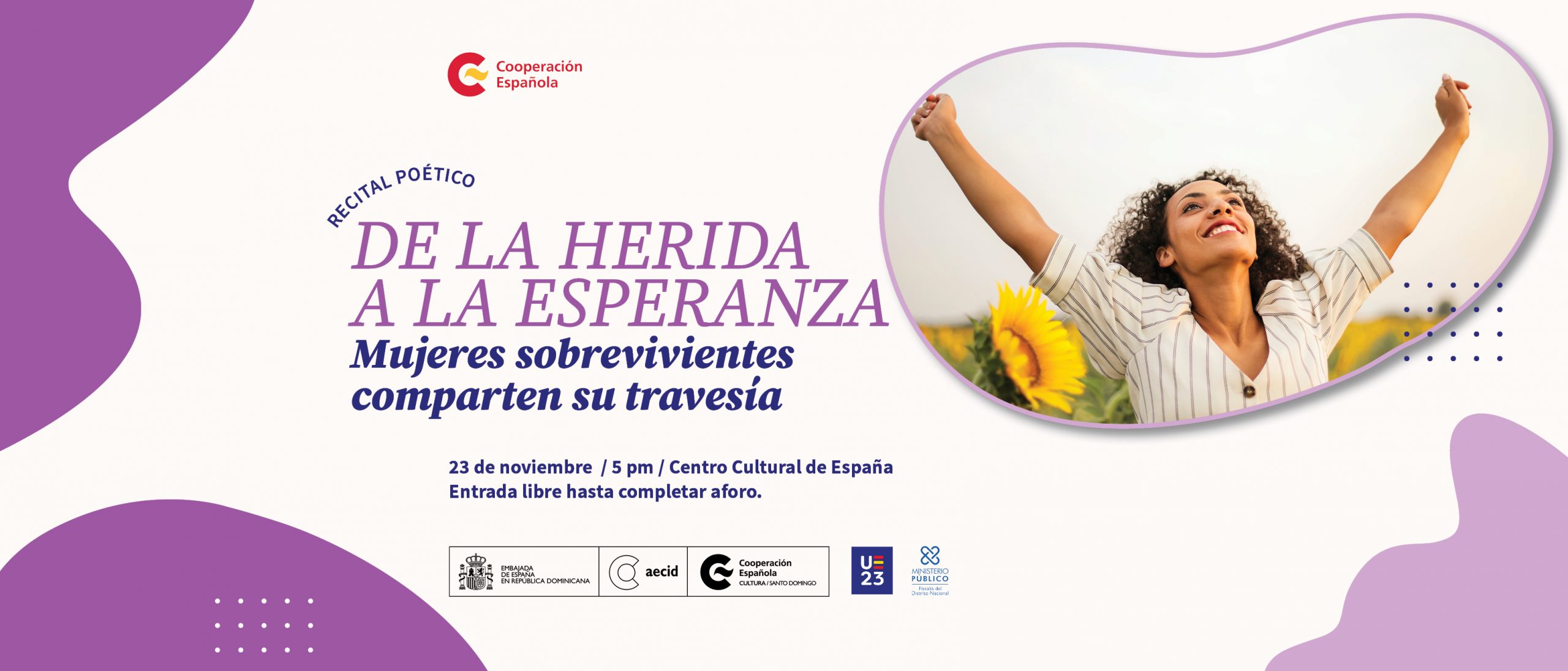 Recital potico De la herida a la esperanza