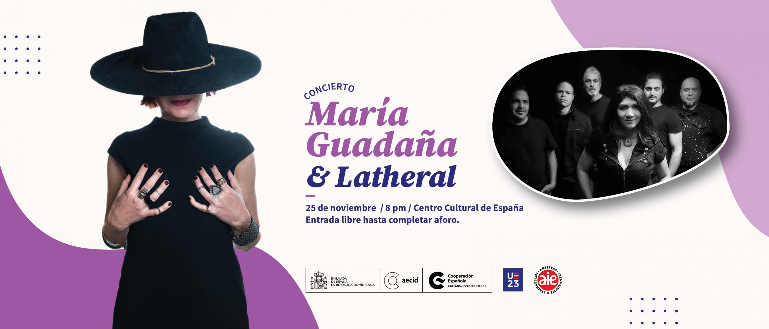 Mara Guadaa amp Latheral en concierto