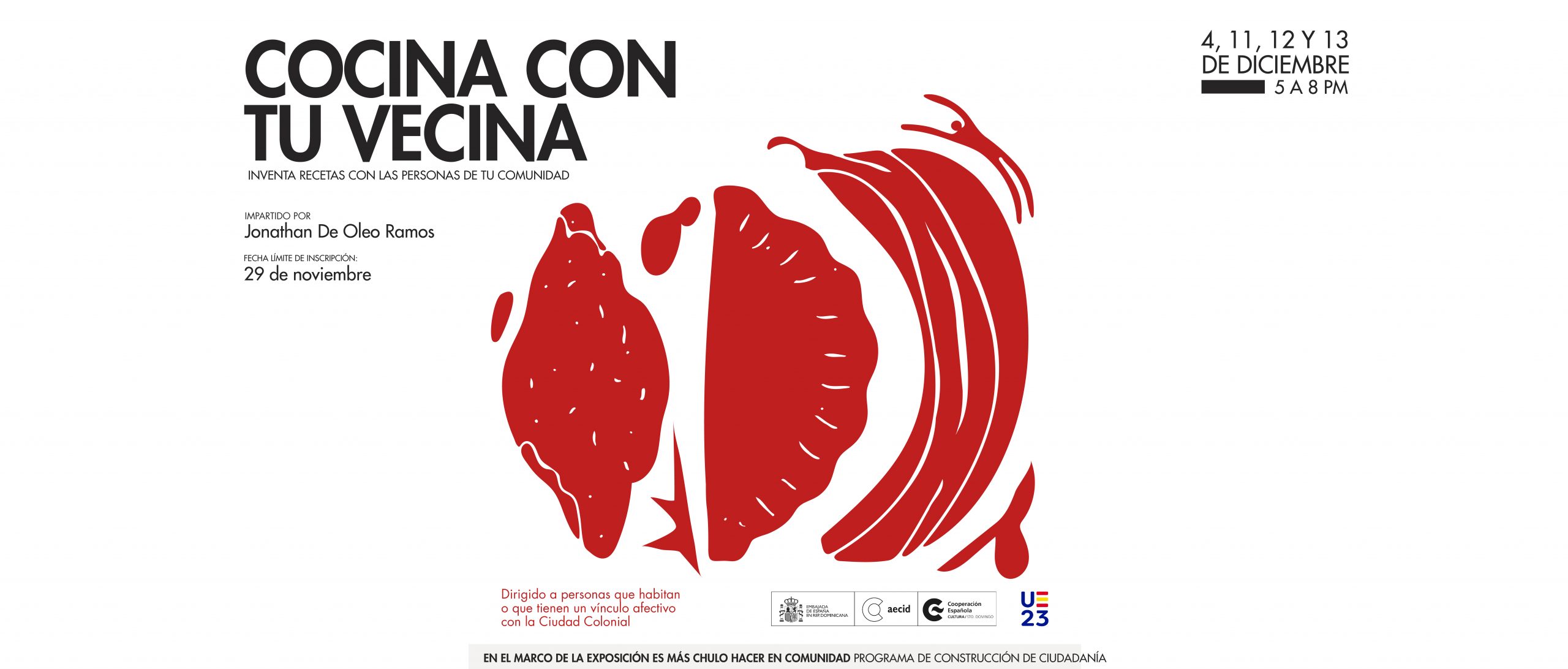 Taller Cocina con tu vecina