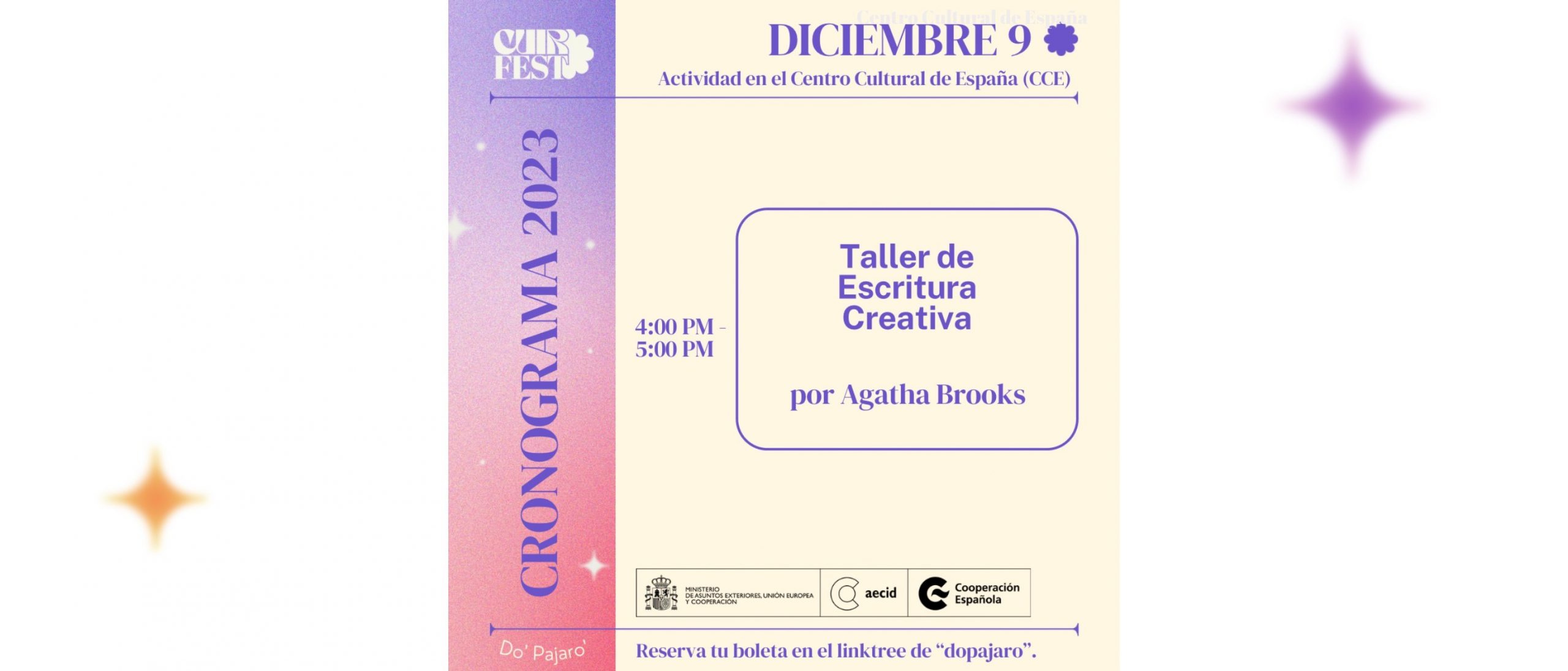 Taller de Escritura Creativa