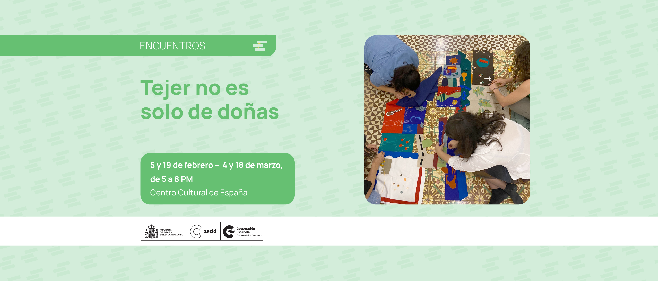 Tejer no es solo de doas