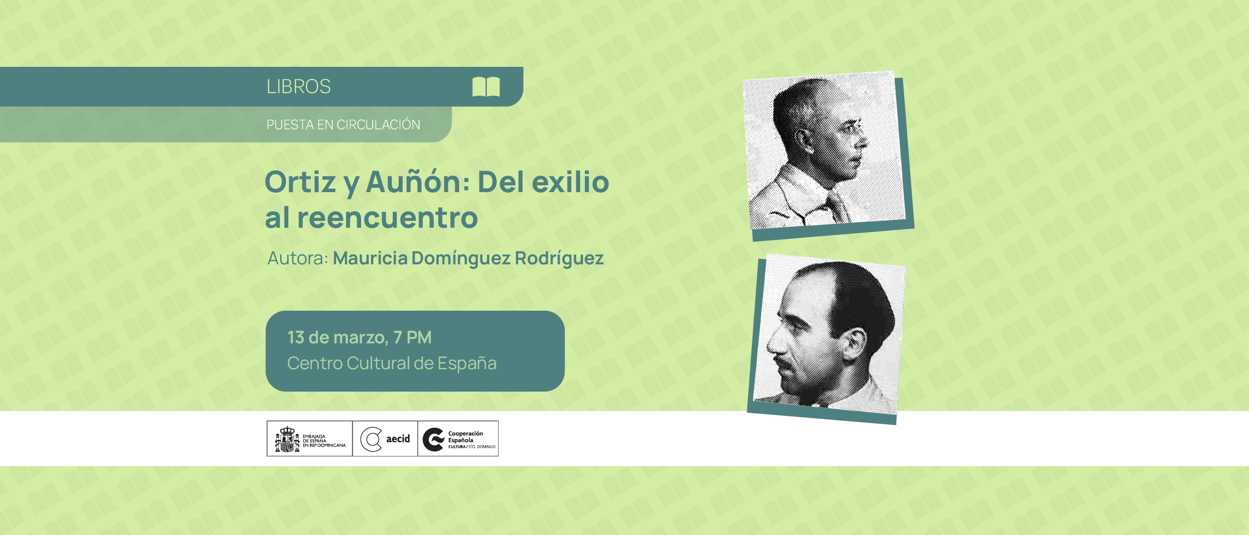 Presentacin del libro Ortiz y Auon Del exilio al reencuentro