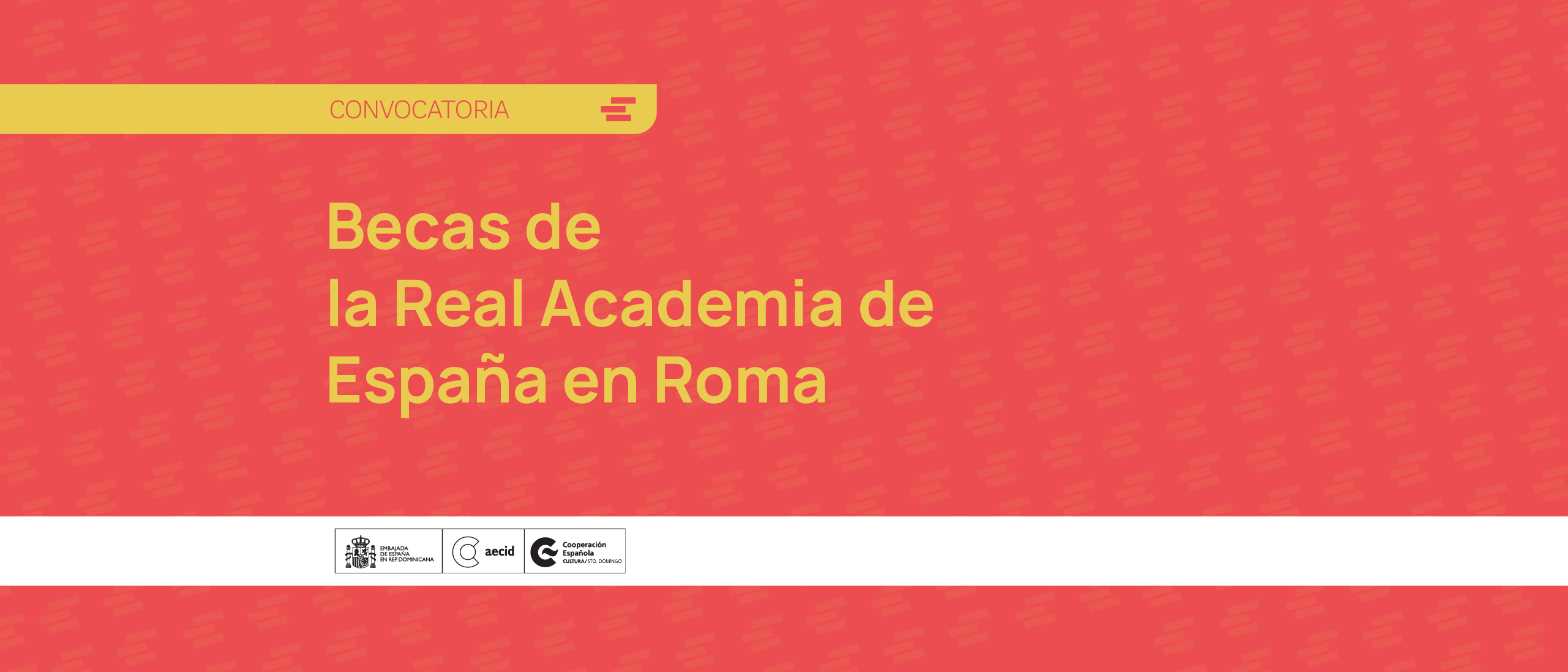 Convocatoria abierta Becas para residencias en la Real Academia de Espaa en Roma