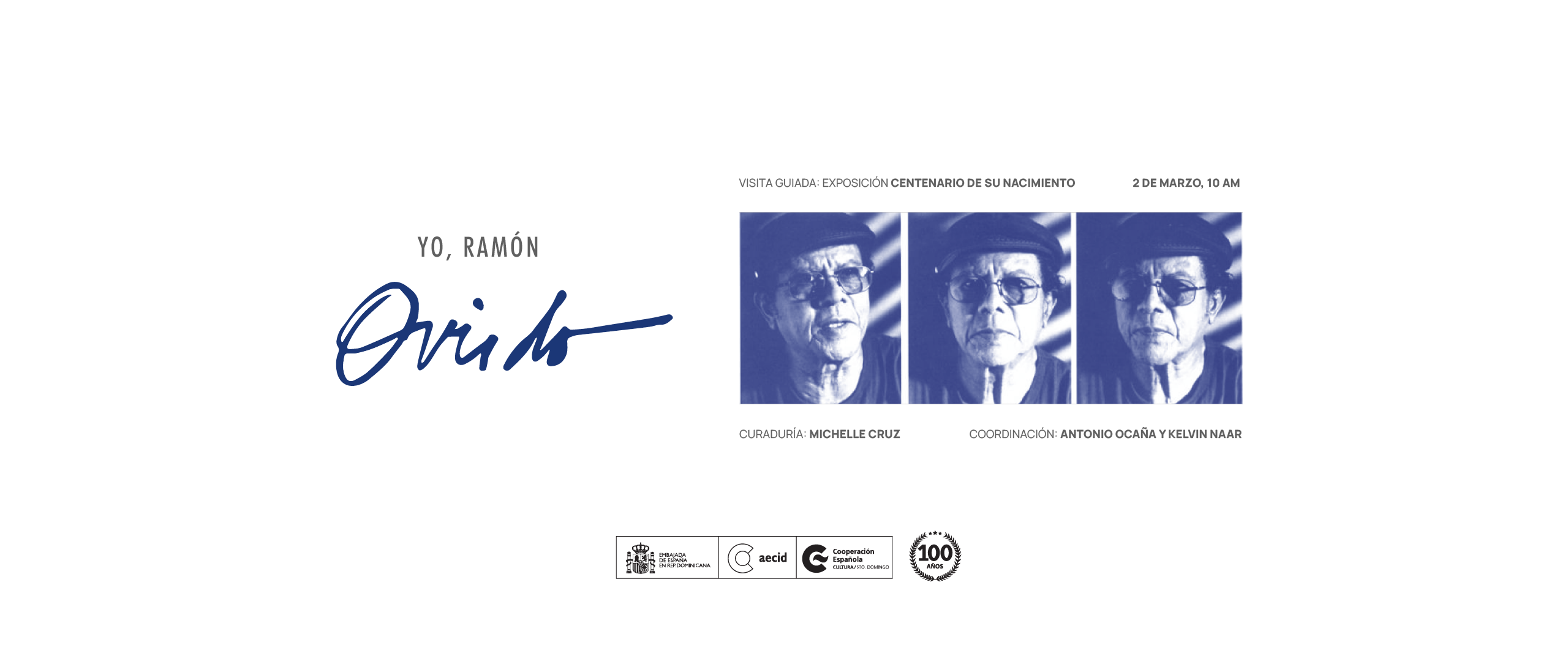 Visita guiada por exposicin Yo Ramn Oviedo