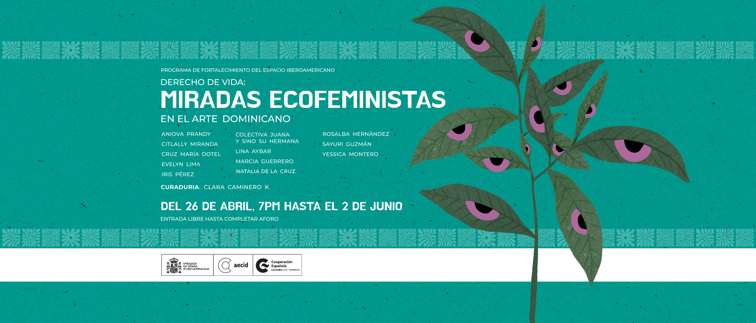 Derecho de vida Miradas Ecofeministas en el arte contemporneo dominicano