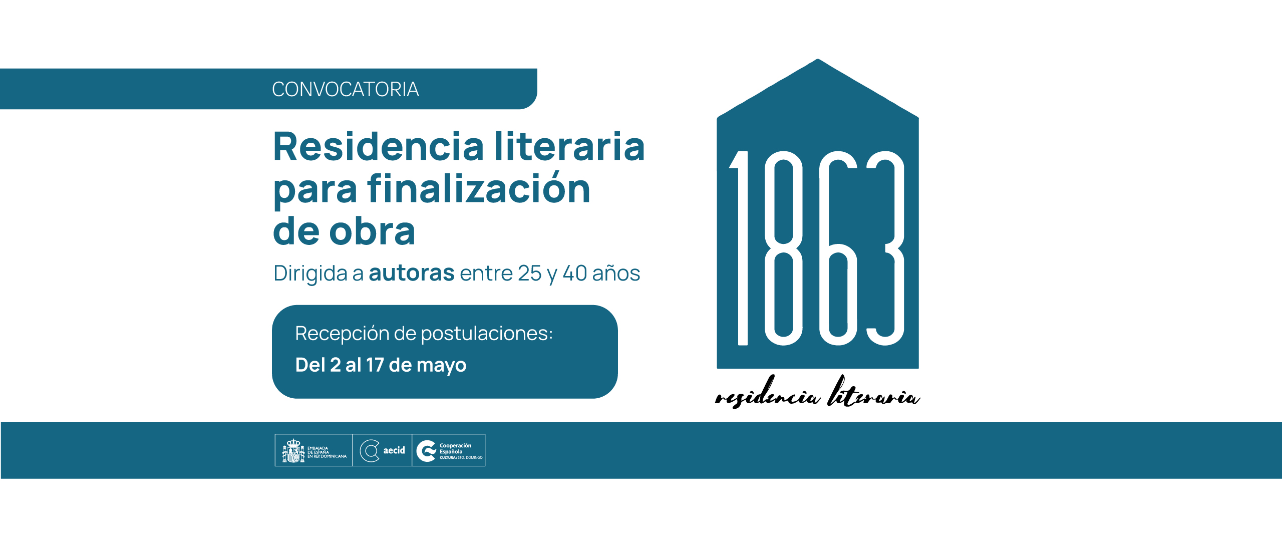 Residencia literaria para finalizacin de obra