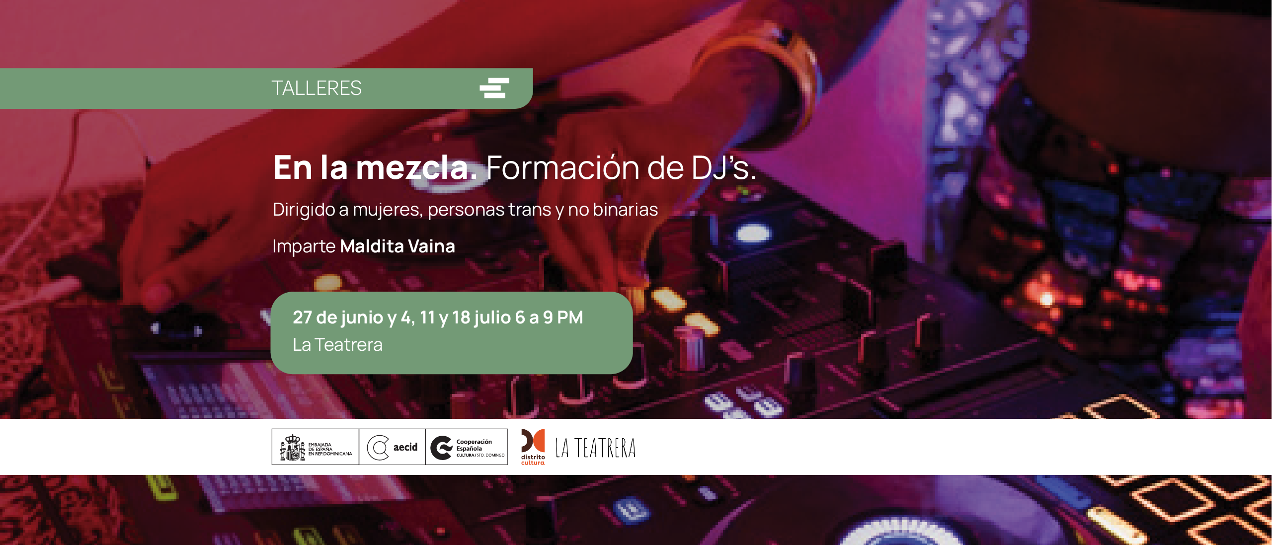 En la mezcla Formacin de DJs