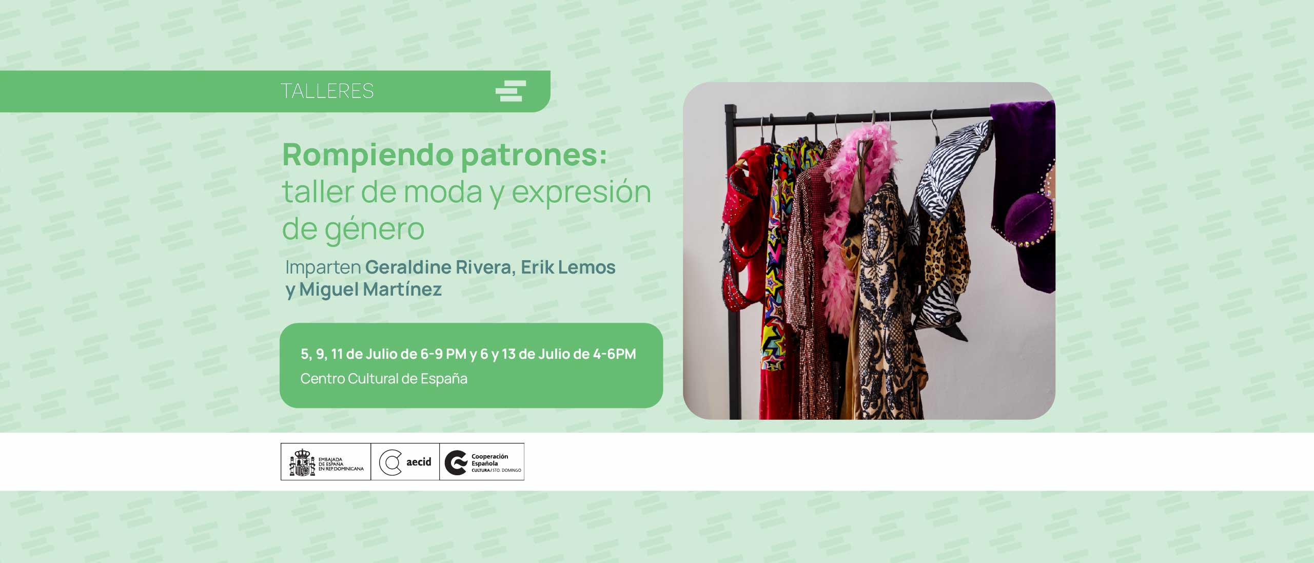 Rompiendo patrones taller de moda identidad y expresin de gnero