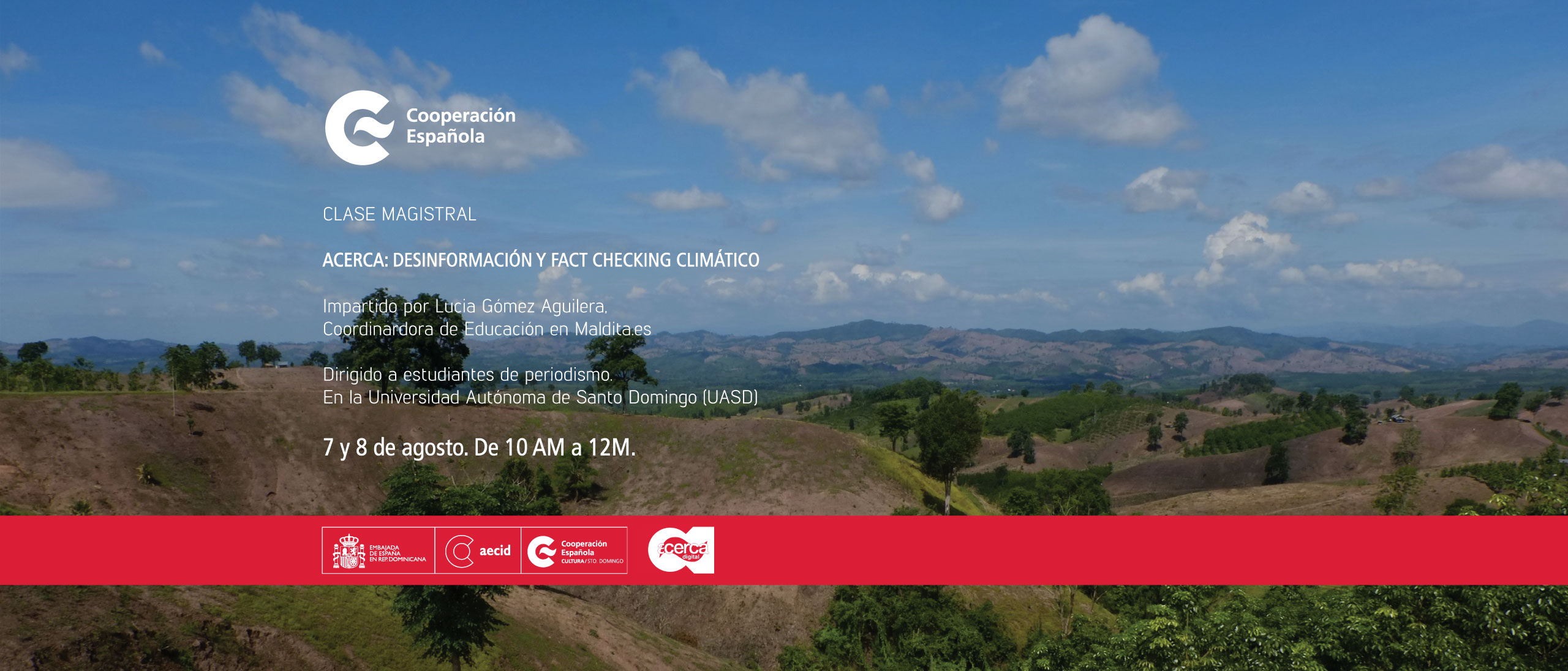 Clase magistral Desinformacin y Fact Checking Climtico
